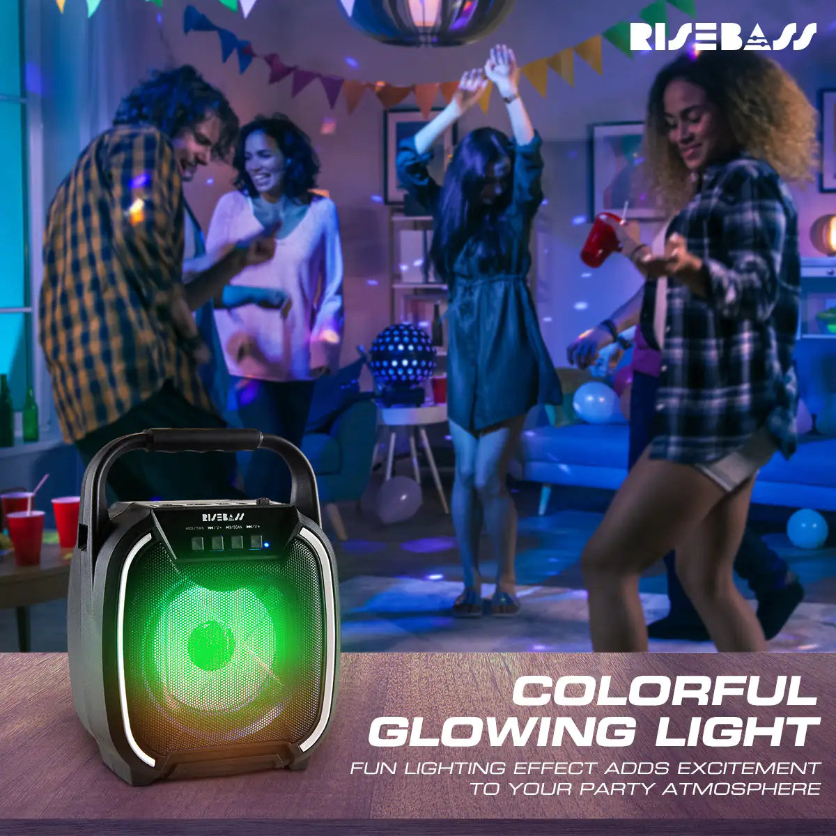 We Outside - Portable Wireless Bluetooth Speaker with TWS Function - Another Bodega