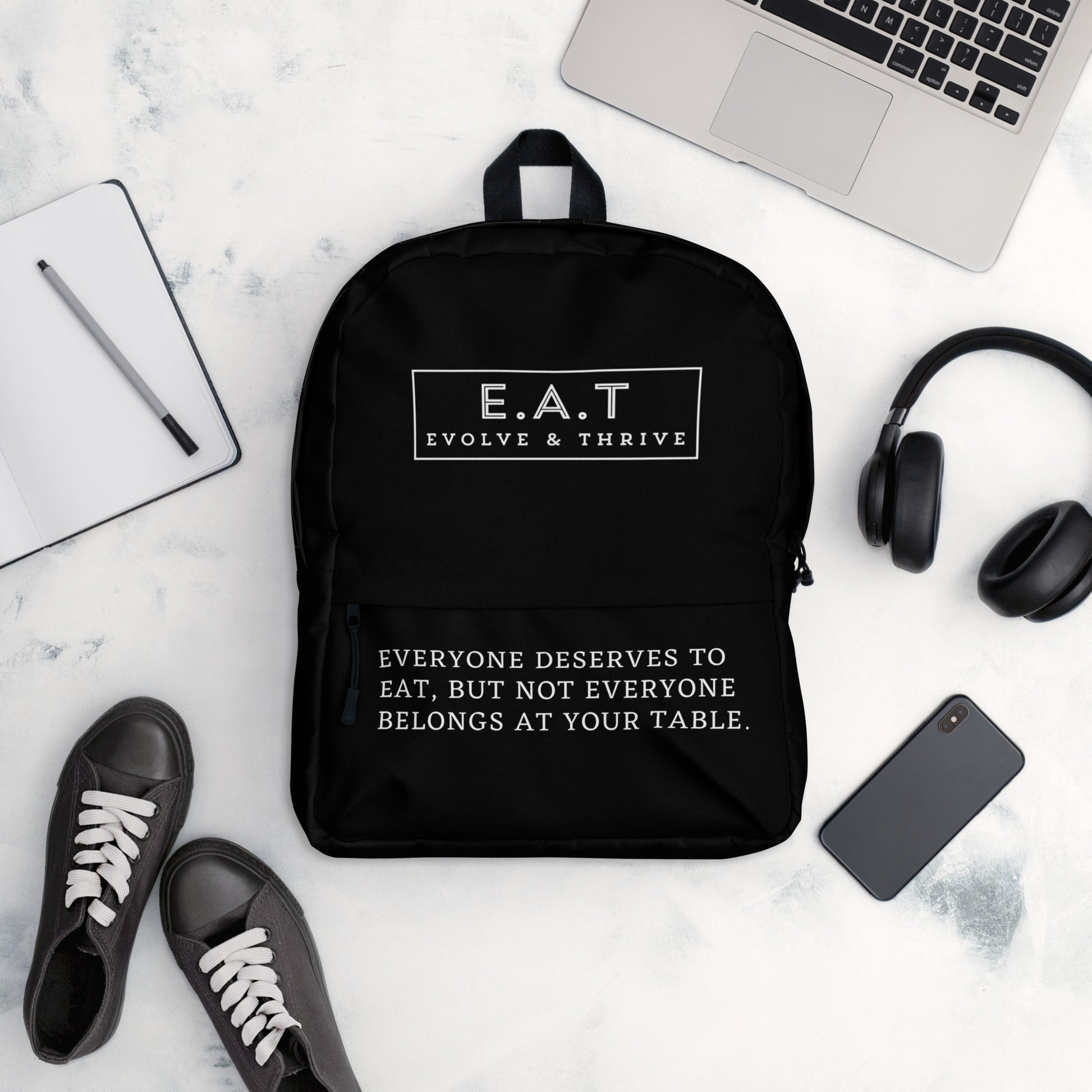 E.A.T Backpack Black - Another Bodega