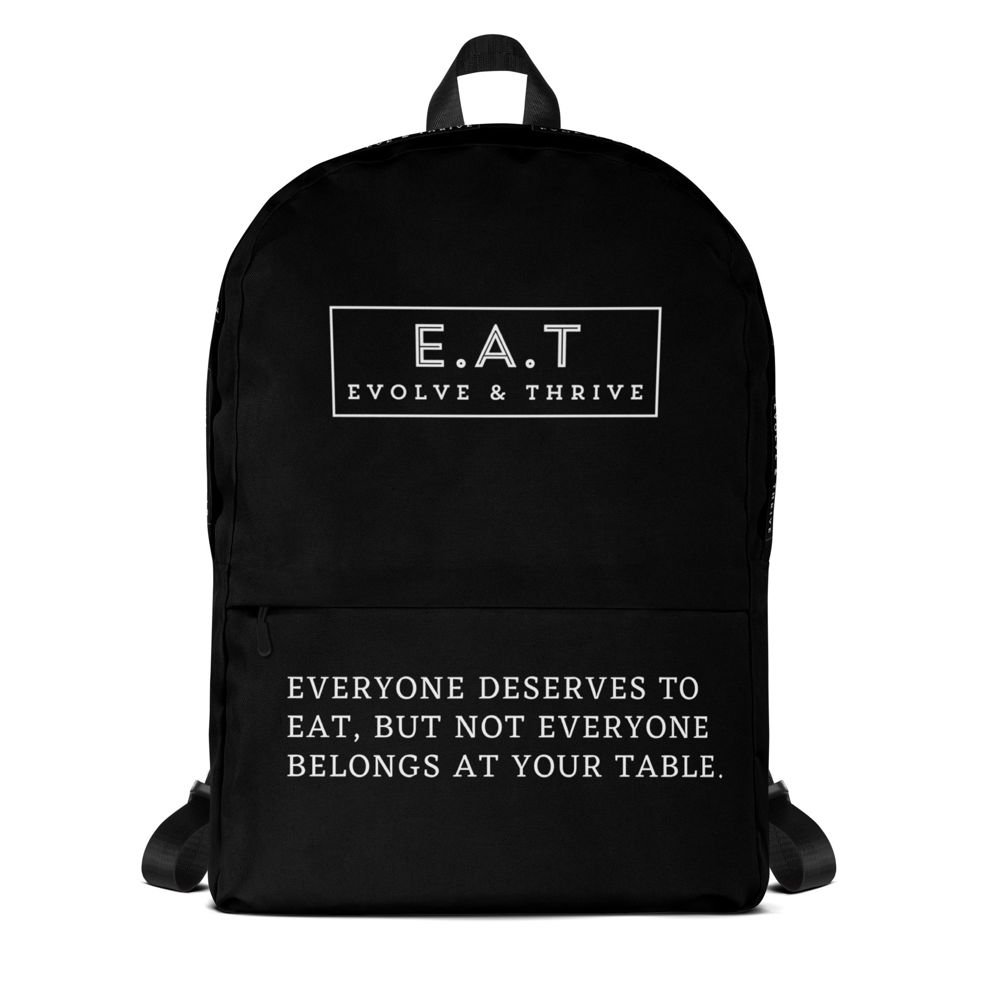 E.A.T Backpack Black - Another Bodega