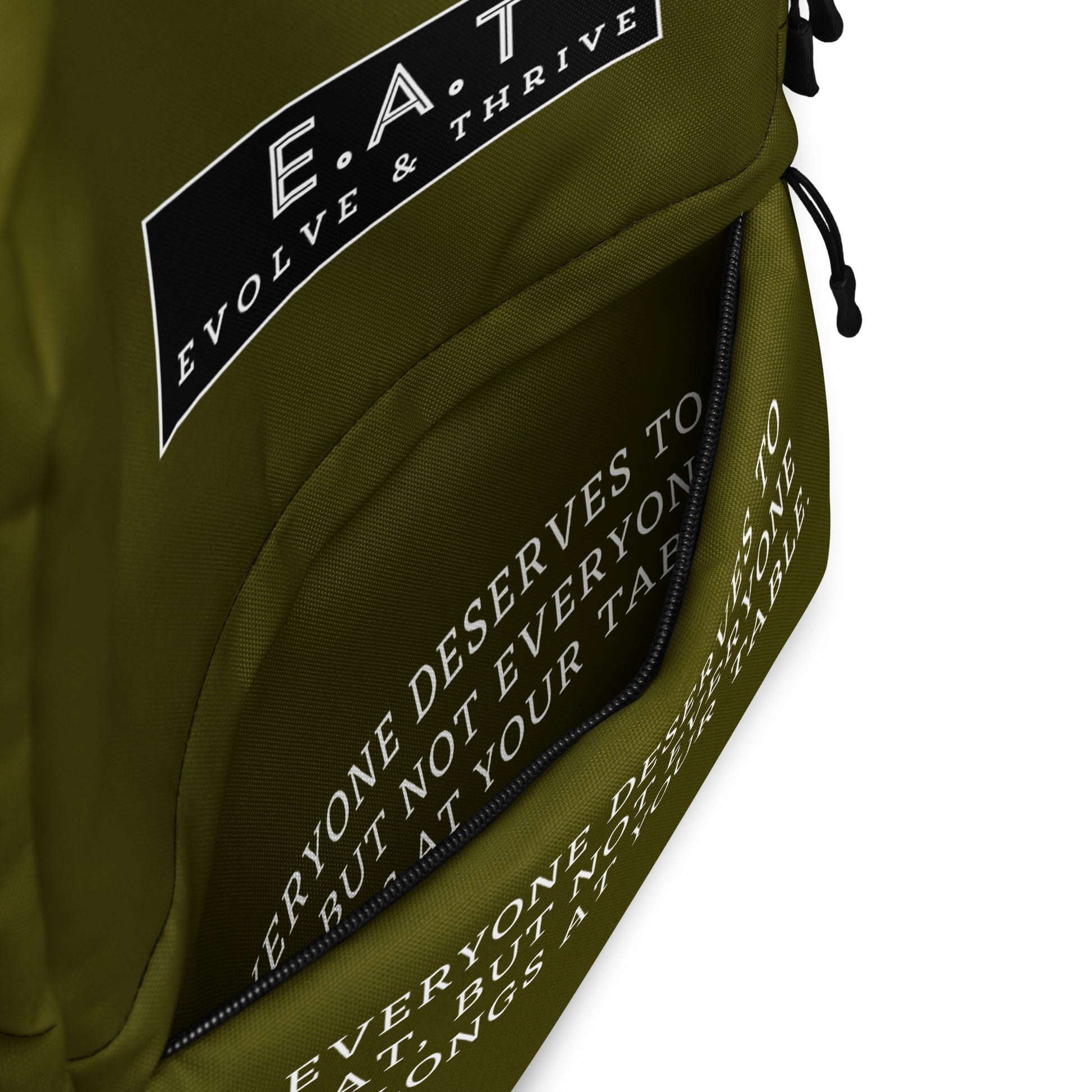 E.A.T Backpack Army Green - Another Bodega