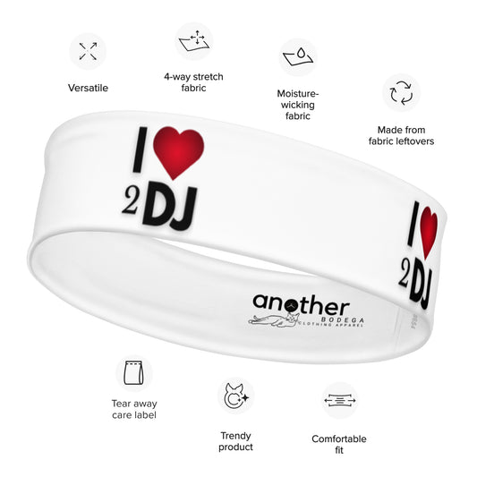 I Love 2 DJ Headband - Another Bodega
