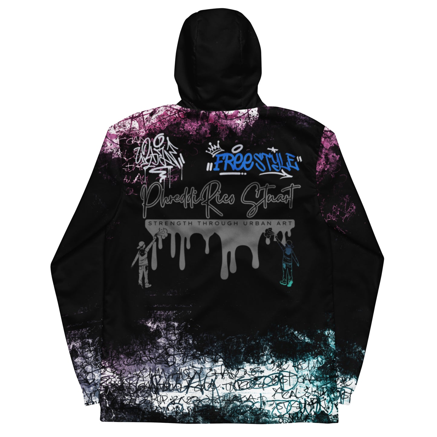 PhreddiRico Stuart Graffiti Men’s windbreaker - Another Bodega