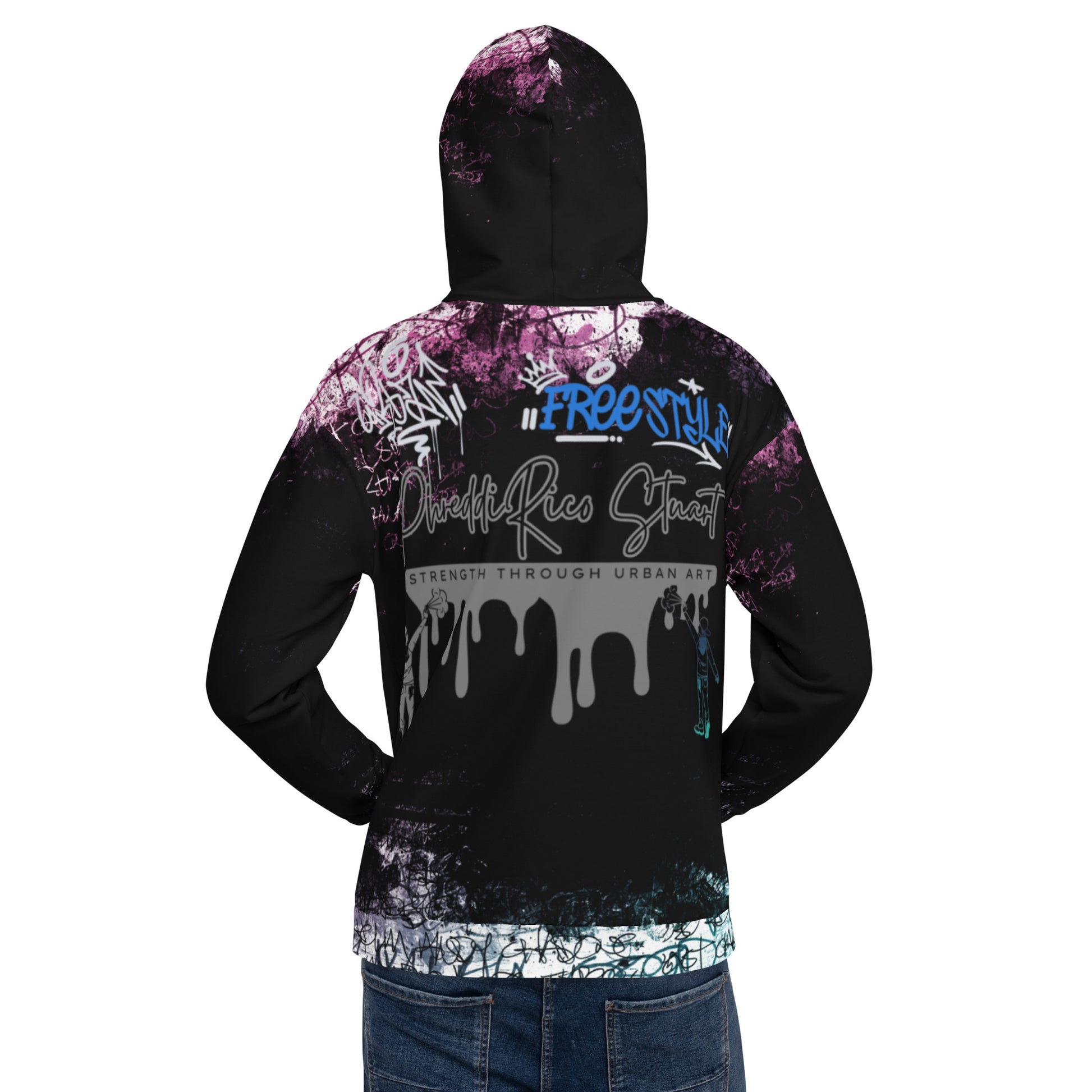 PhreddiRico Stuart Graffiti Hoodie - Another Bodega