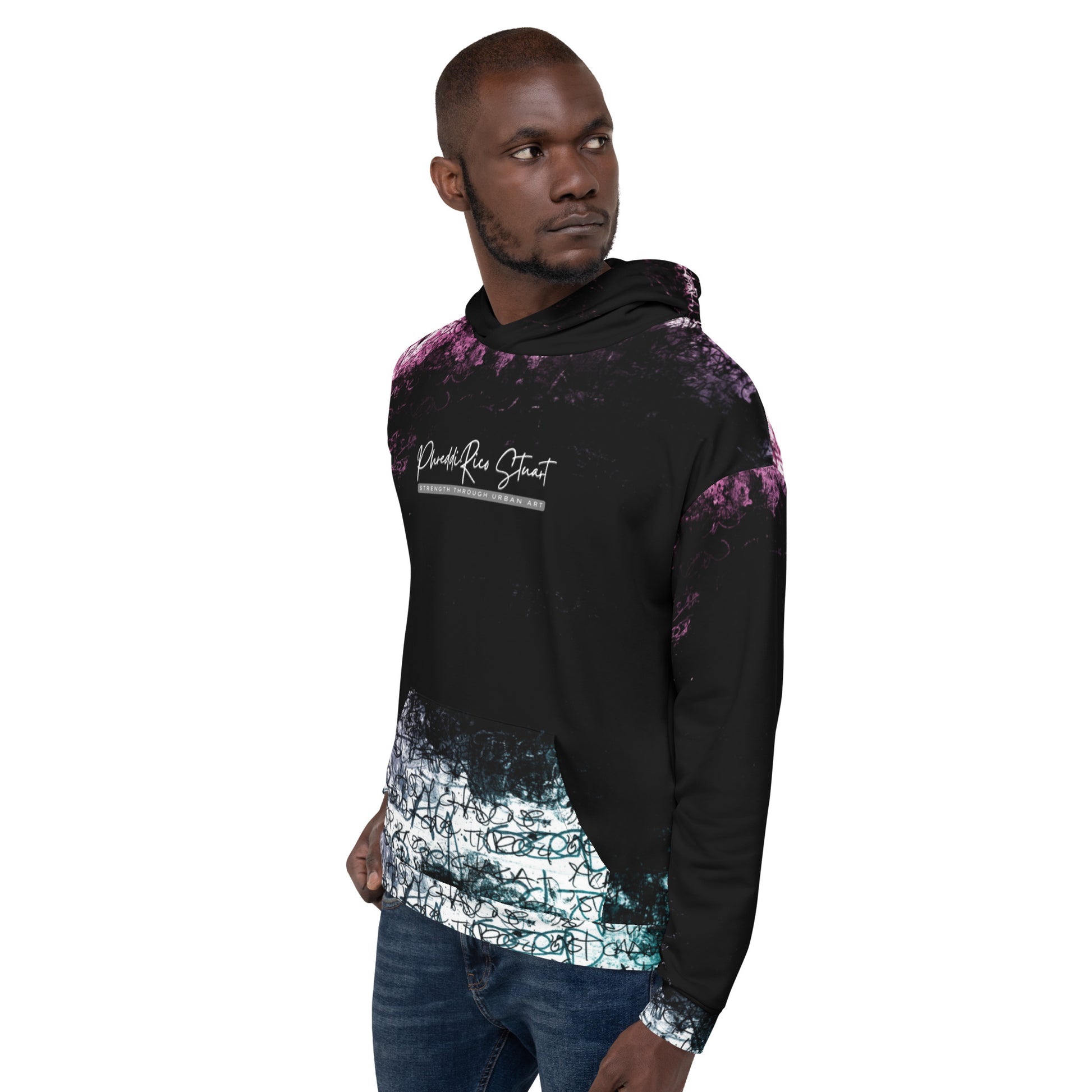 PhreddiRico Stuart Graffiti Hoodie - Another Bodega
