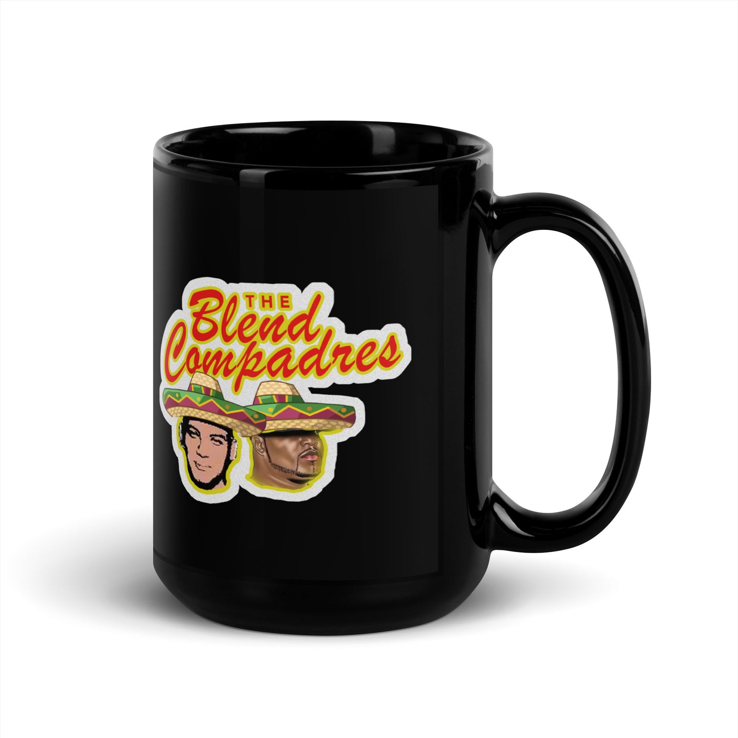 The Blend Compdres Black Glossy Mug - Another Bodega