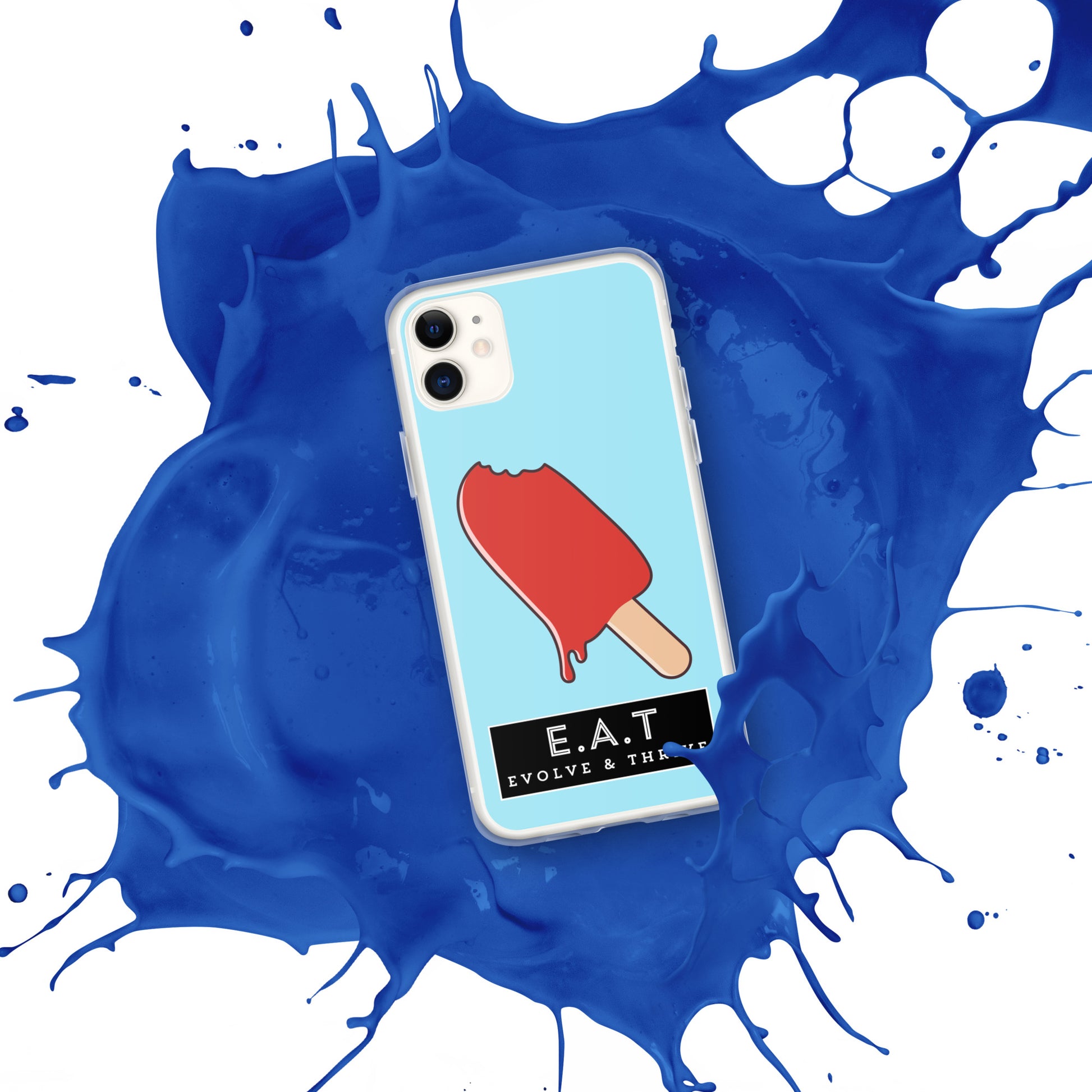 E.A.T Blizzard Blue Clear Case for iPhone® - Another Bodega