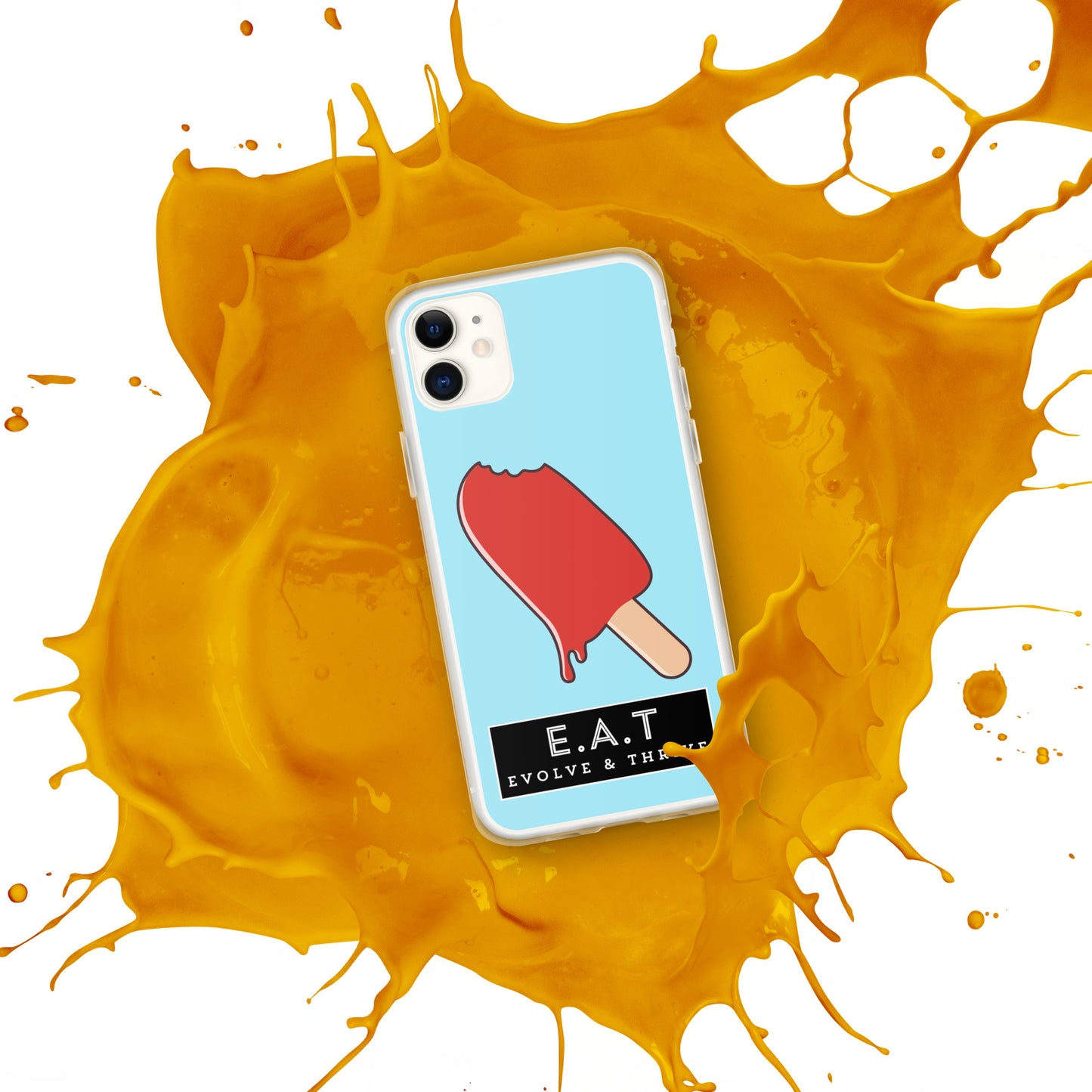 E.A.T Blizzard Blue Clear Case for iPhone® - Another Bodega