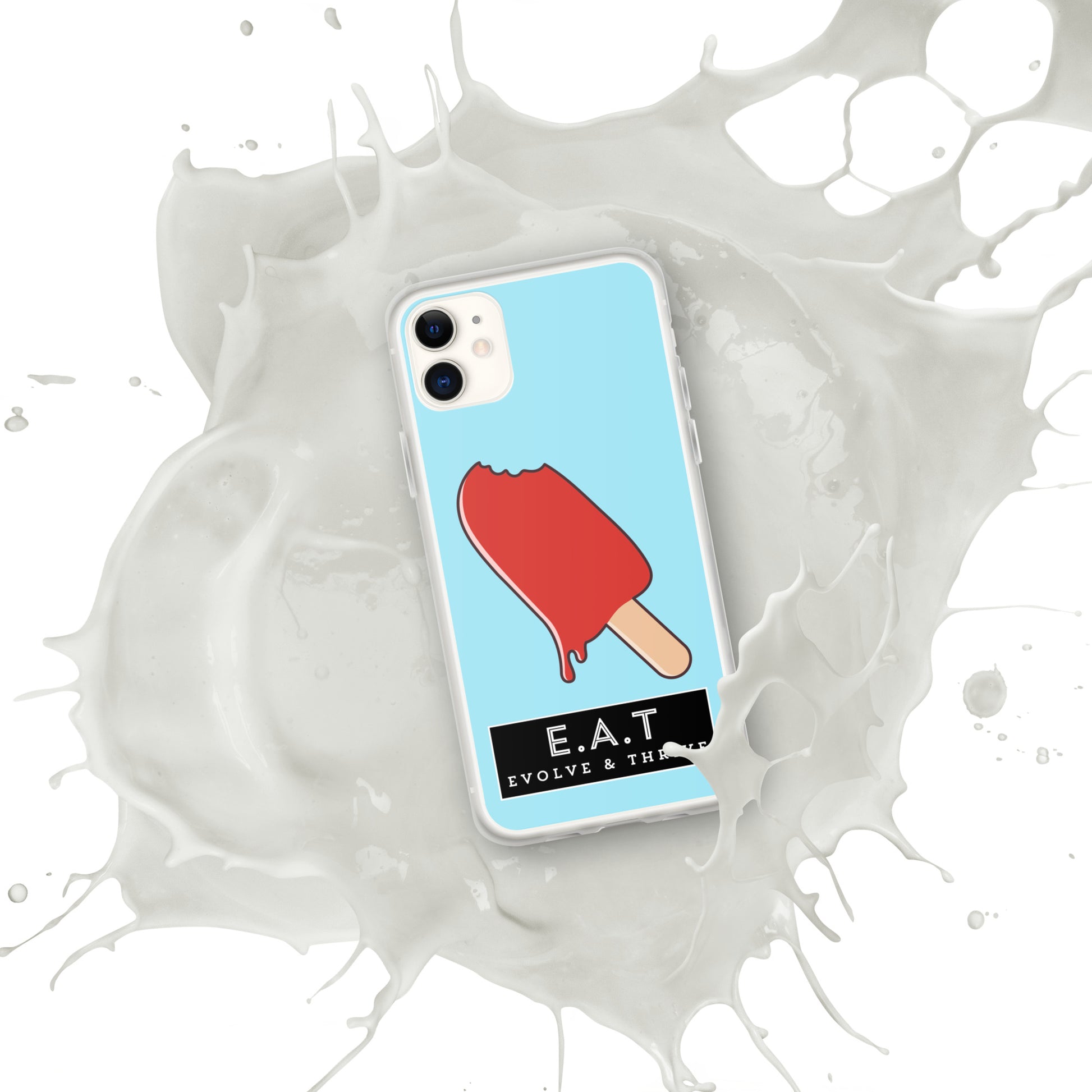E.A.T Blizzard Blue Clear Case for iPhone® - Another Bodega