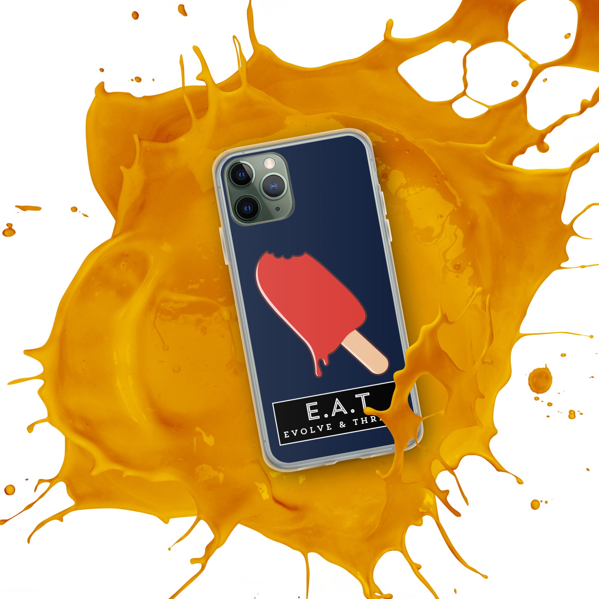 E.A.T Navy Clear Case for iPhone® - Another Bodega