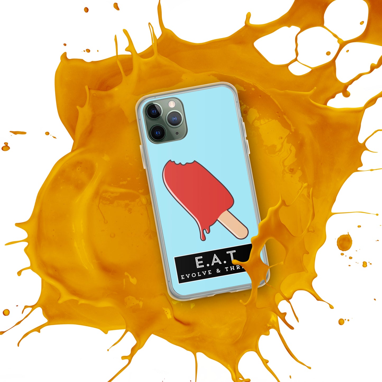 E.A.T Blizzard Blue Clear Case for iPhone® - Another Bodega