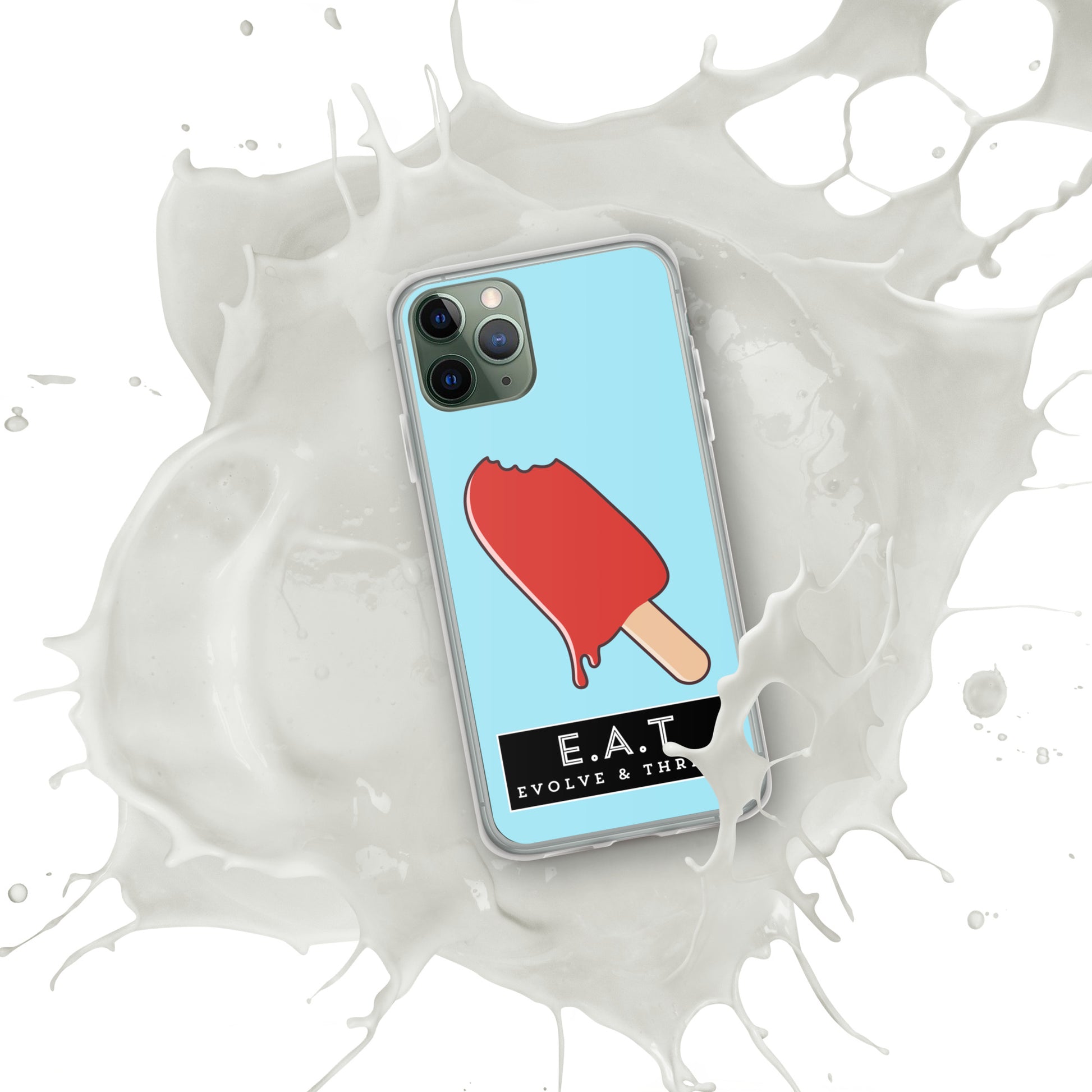 E.A.T Blizzard Blue Clear Case for iPhone® - Another Bodega