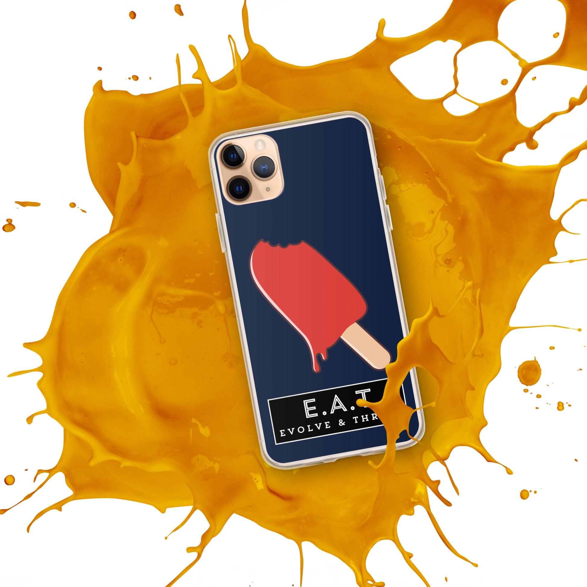 E.A.T Navy Clear Case for iPhone® - Another Bodega