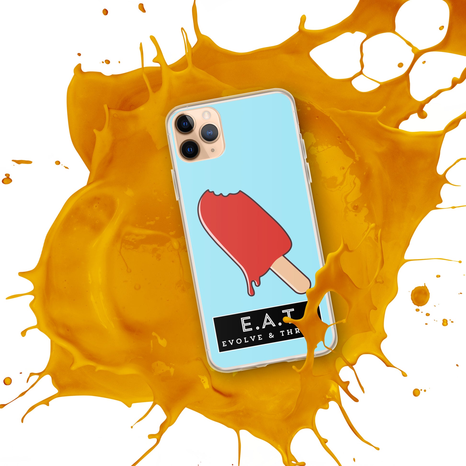 E.A.T Blizzard Blue Clear Case for iPhone® - Another Bodega