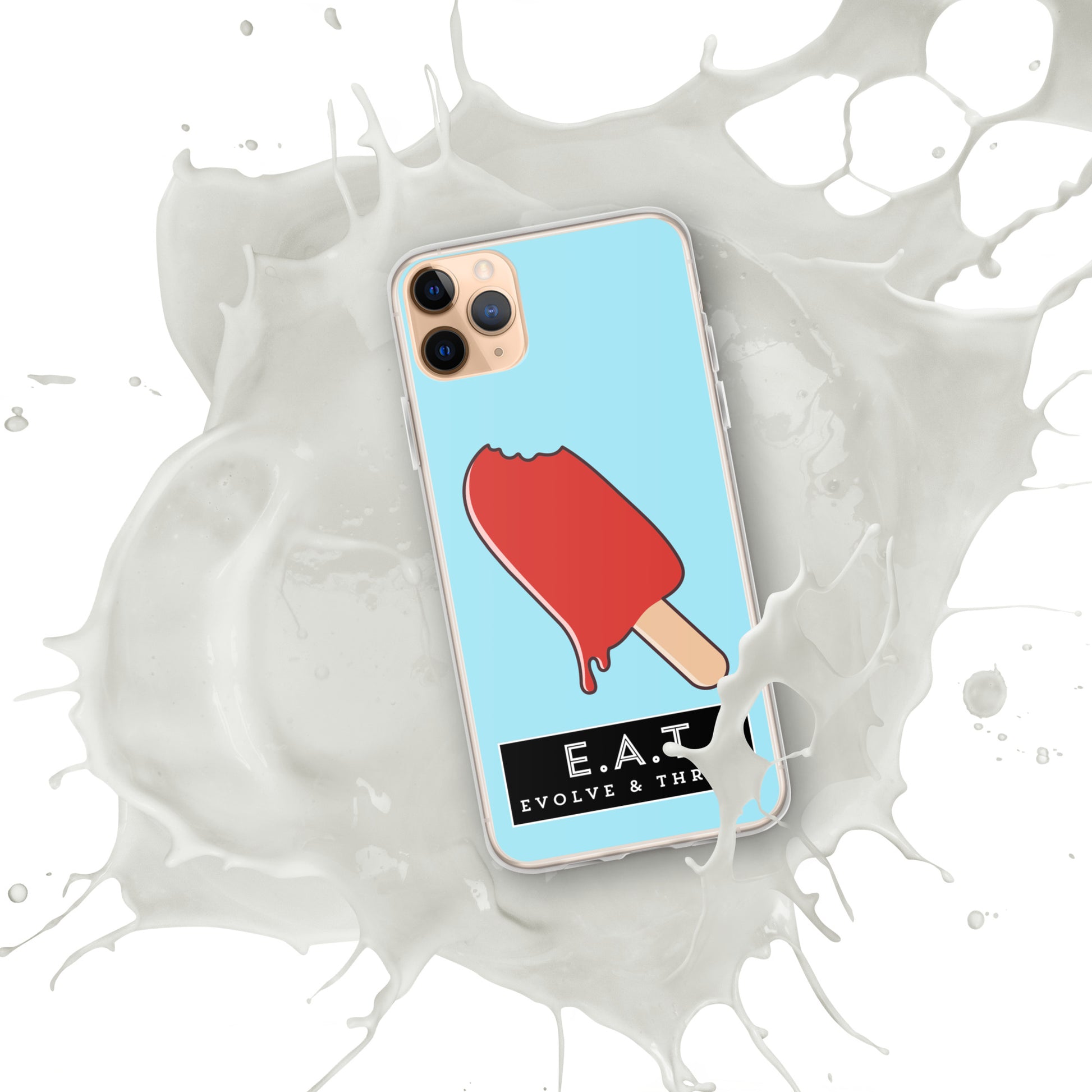 E.A.T Blizzard Blue Clear Case for iPhone® - Another Bodega