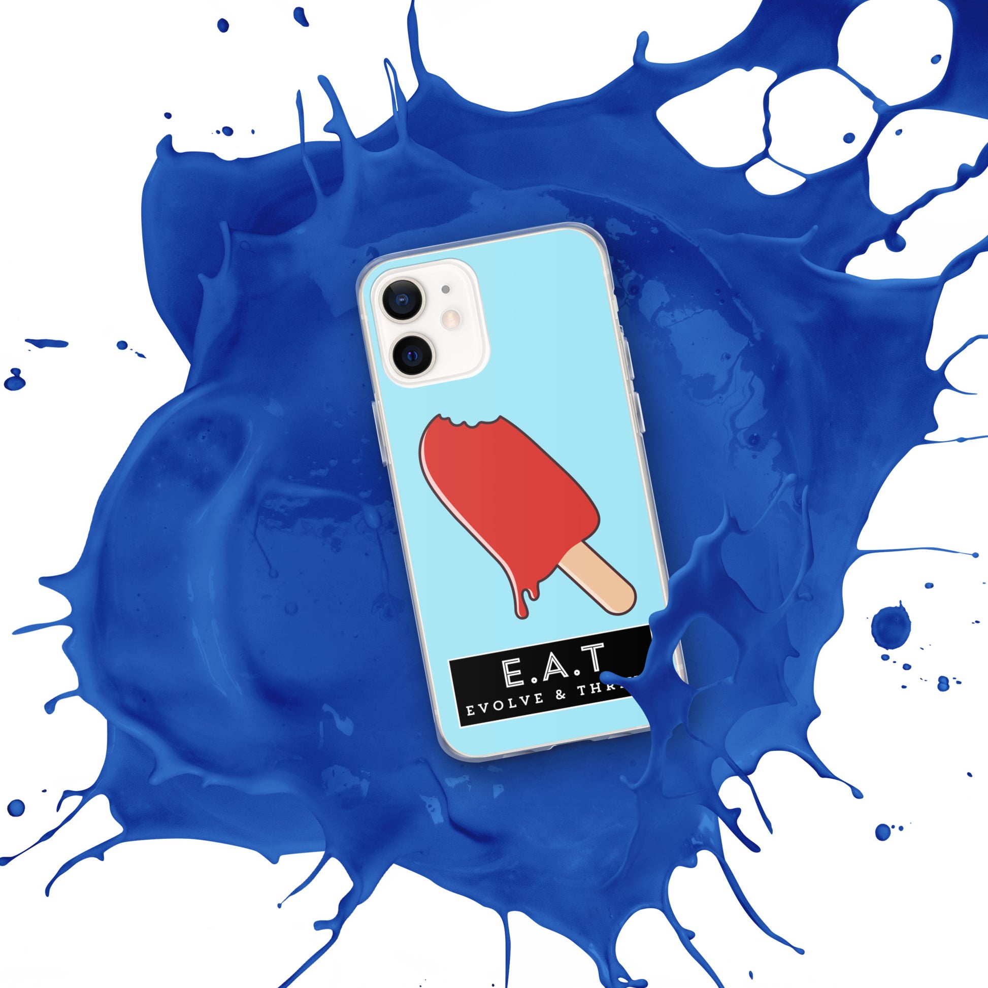 E.A.T Blizzard Blue Clear Case for iPhone® - Another Bodega