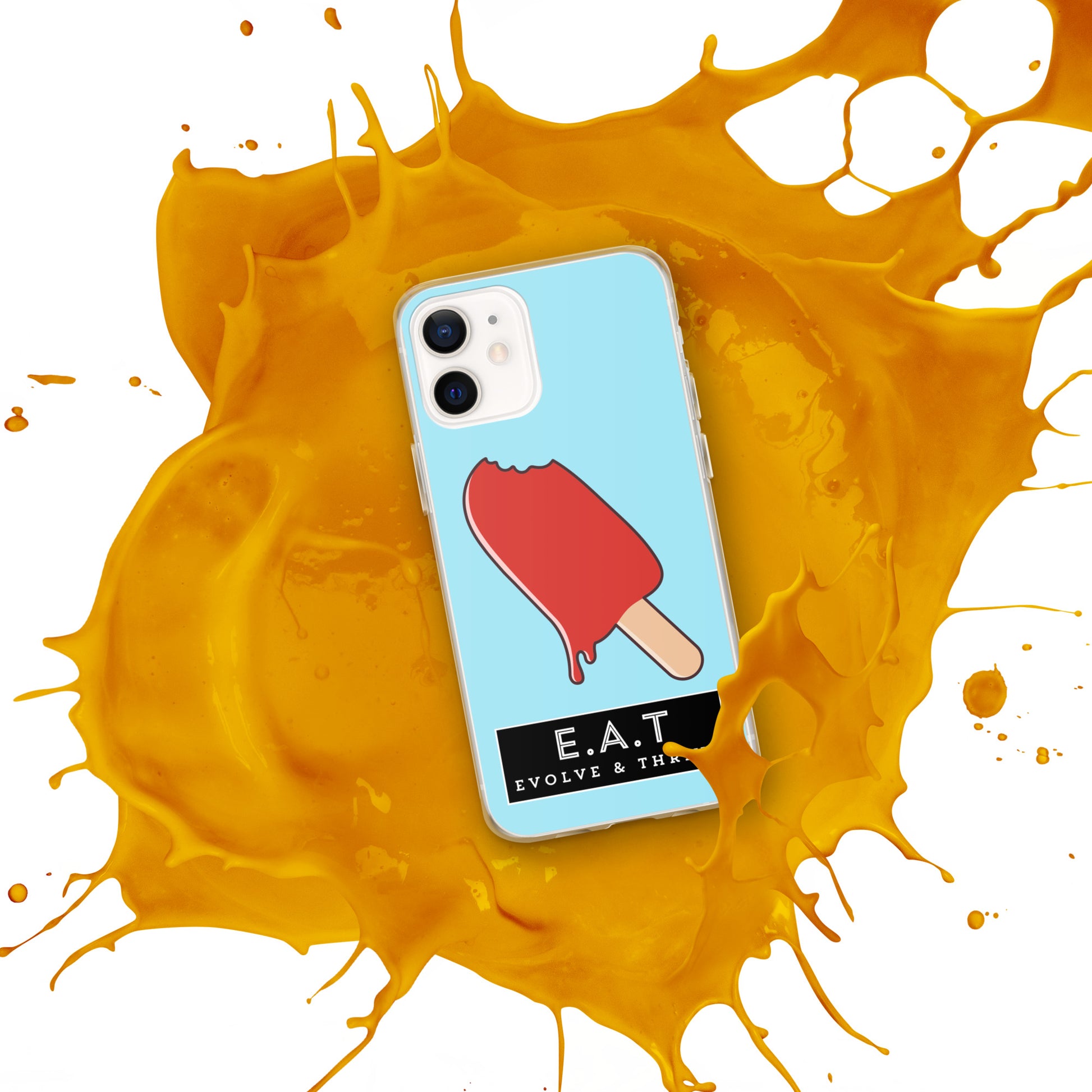 E.A.T Blizzard Blue Clear Case for iPhone® - Another Bodega