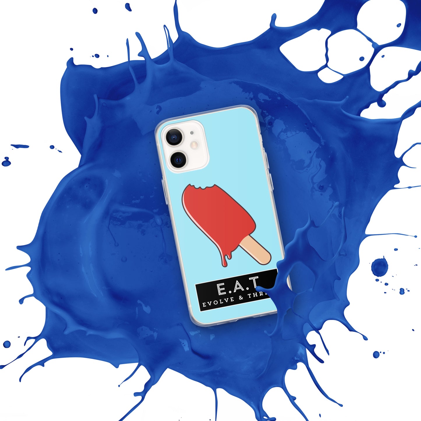 E.A.T Blizzard Blue Clear Case for iPhone® - Another Bodega
