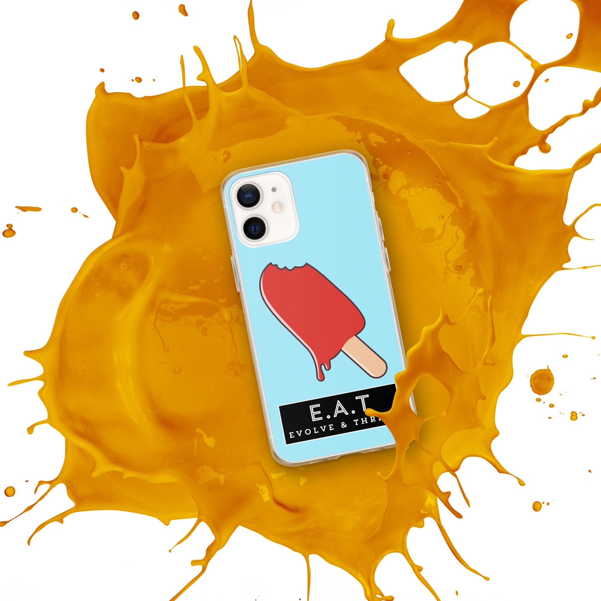 E.A.T Blizzard Blue Clear Case for iPhone® - Another Bodega