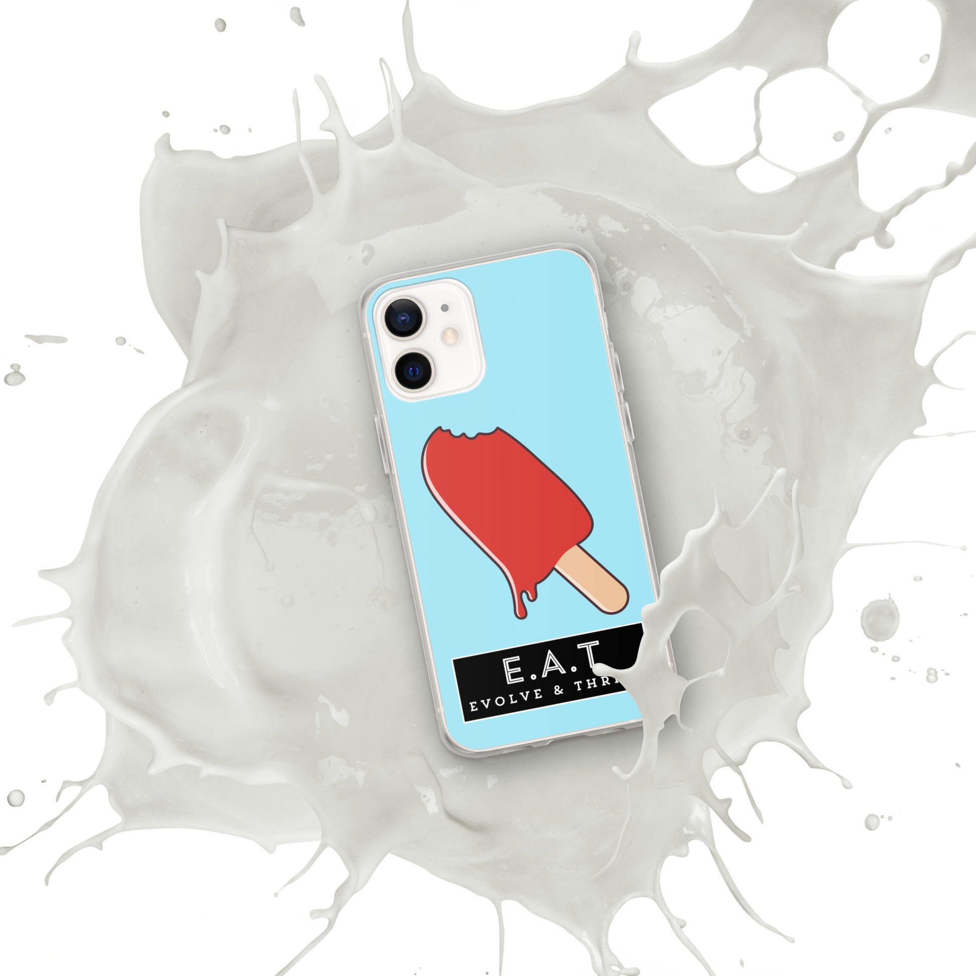 E.A.T Blizzard Blue Clear Case for iPhone® - Another Bodega