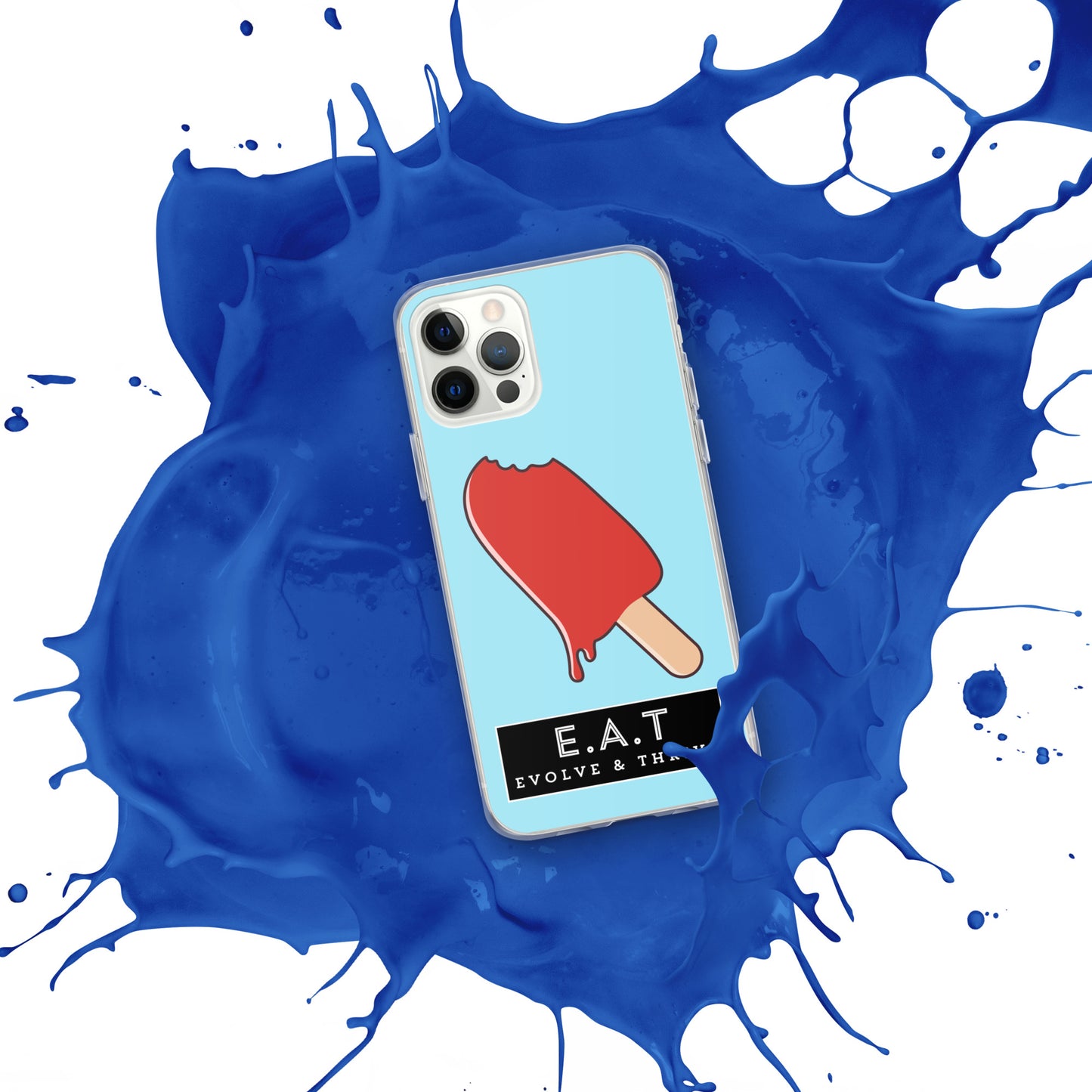 E.A.T Blizzard Blue Clear Case for iPhone® - Another Bodega