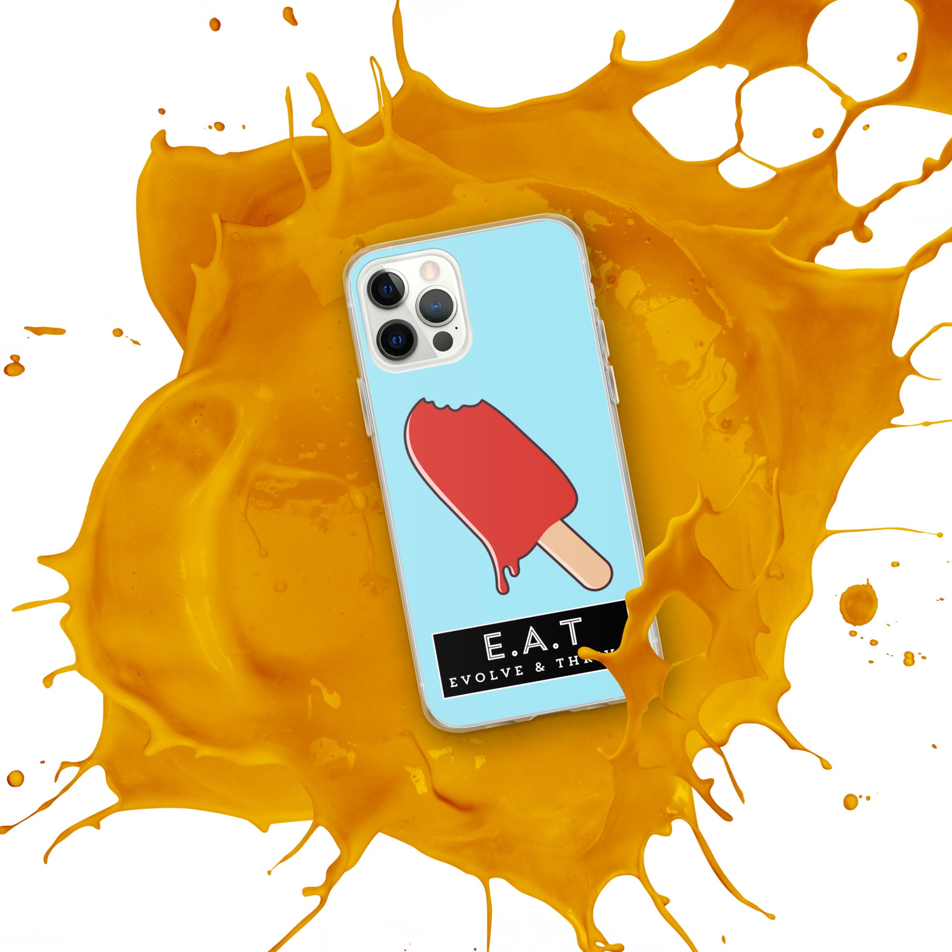 E.A.T Blizzard Blue Clear Case for iPhone® - Another Bodega