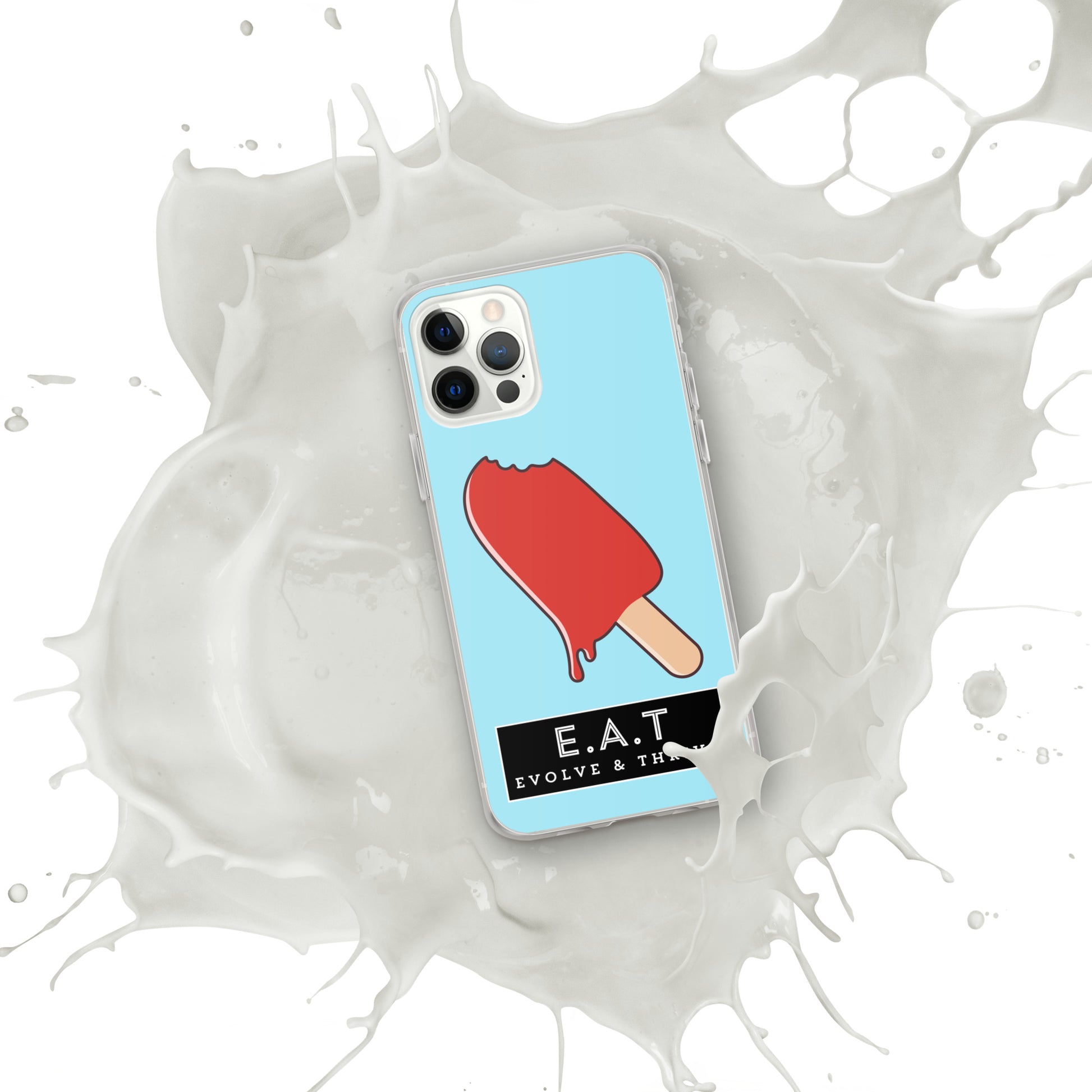 E.A.T Blizzard Blue Clear Case for iPhone® - Another Bodega