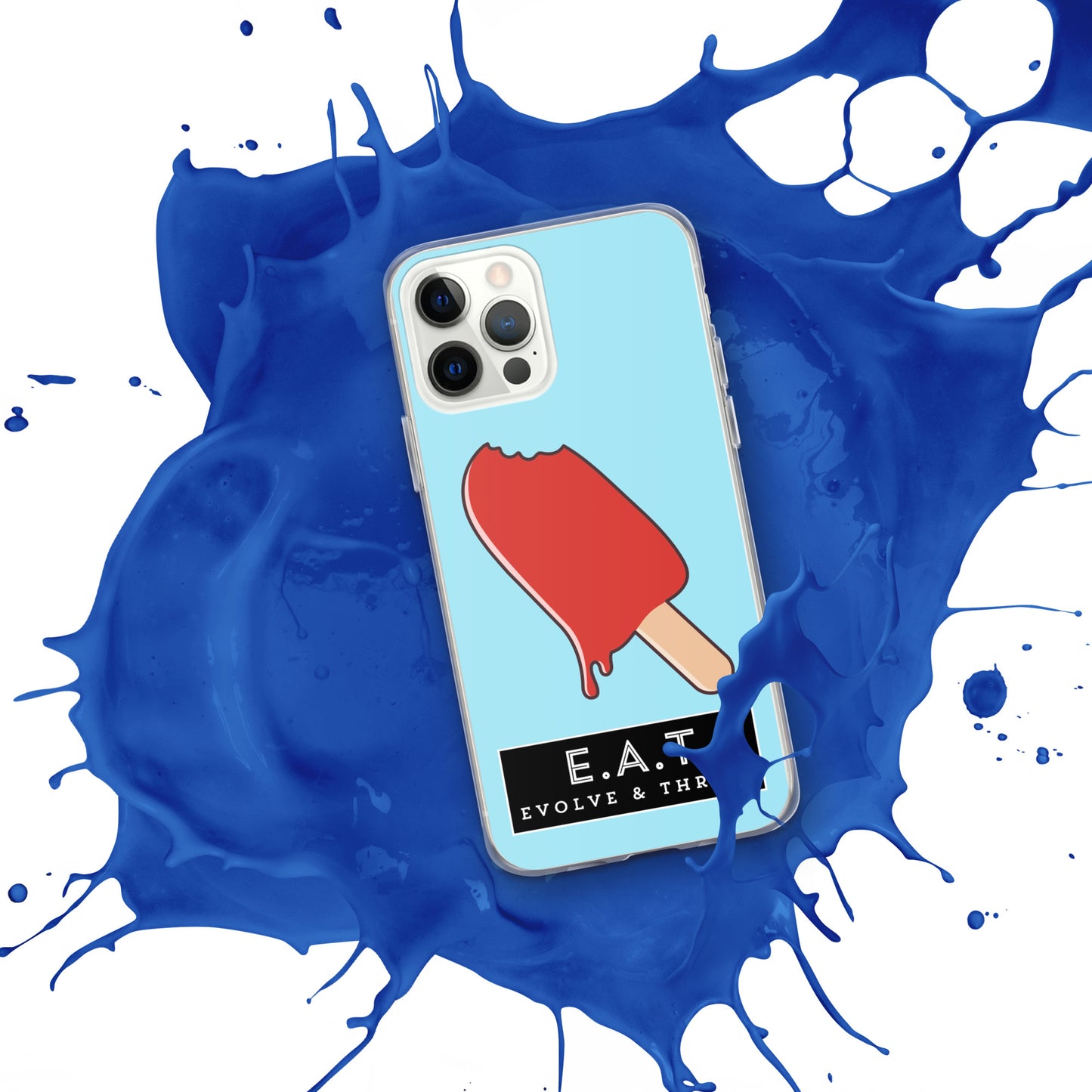 E.A.T Blizzard Blue Clear Case for iPhone® - Another Bodega