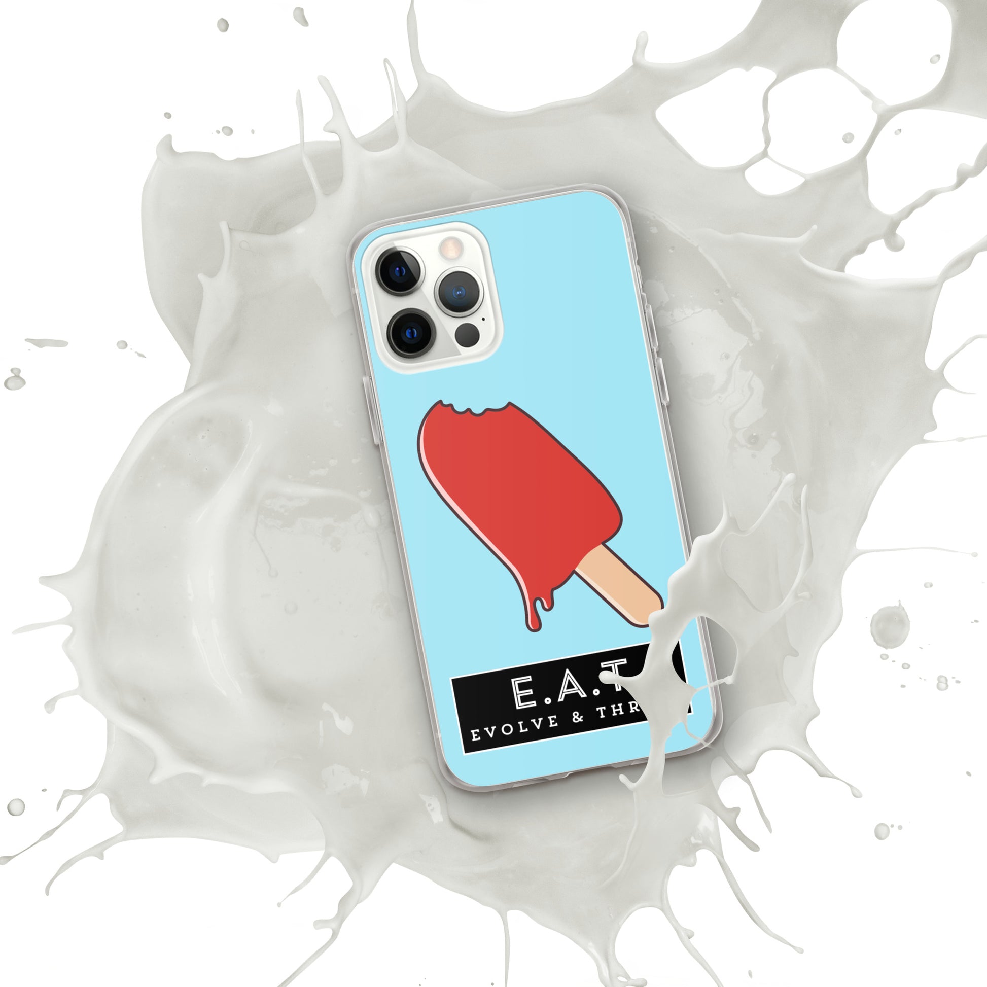 E.A.T Blizzard Blue Clear Case for iPhone® - Another Bodega