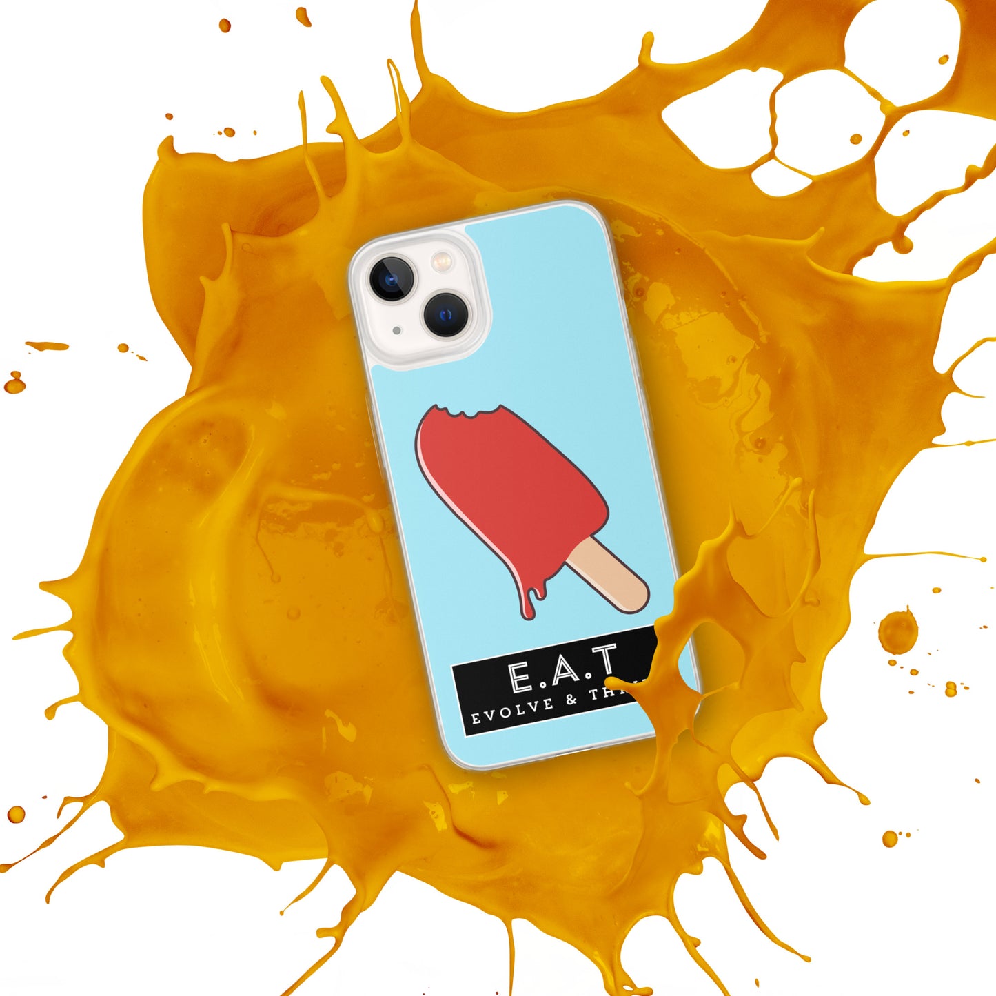 E.A.T Blizzard Blue Clear Case for iPhone® - Another Bodega