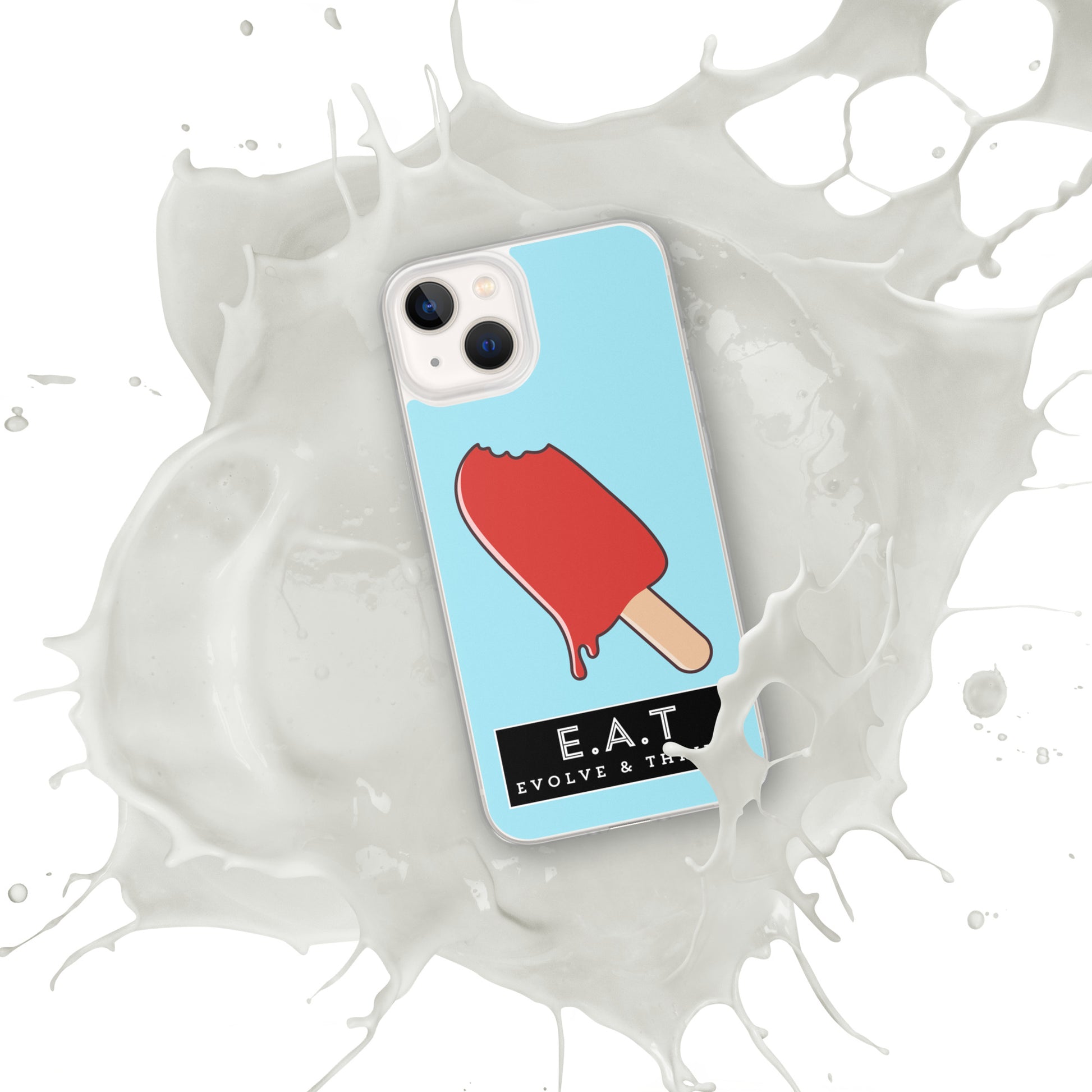 E.A.T Blizzard Blue Clear Case for iPhone® - Another Bodega