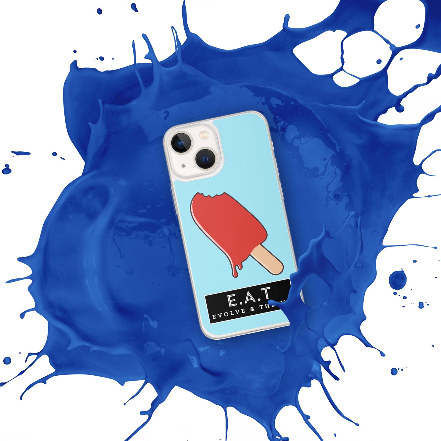 E.A.T Blizzard Blue Clear Case for iPhone® - Another Bodega