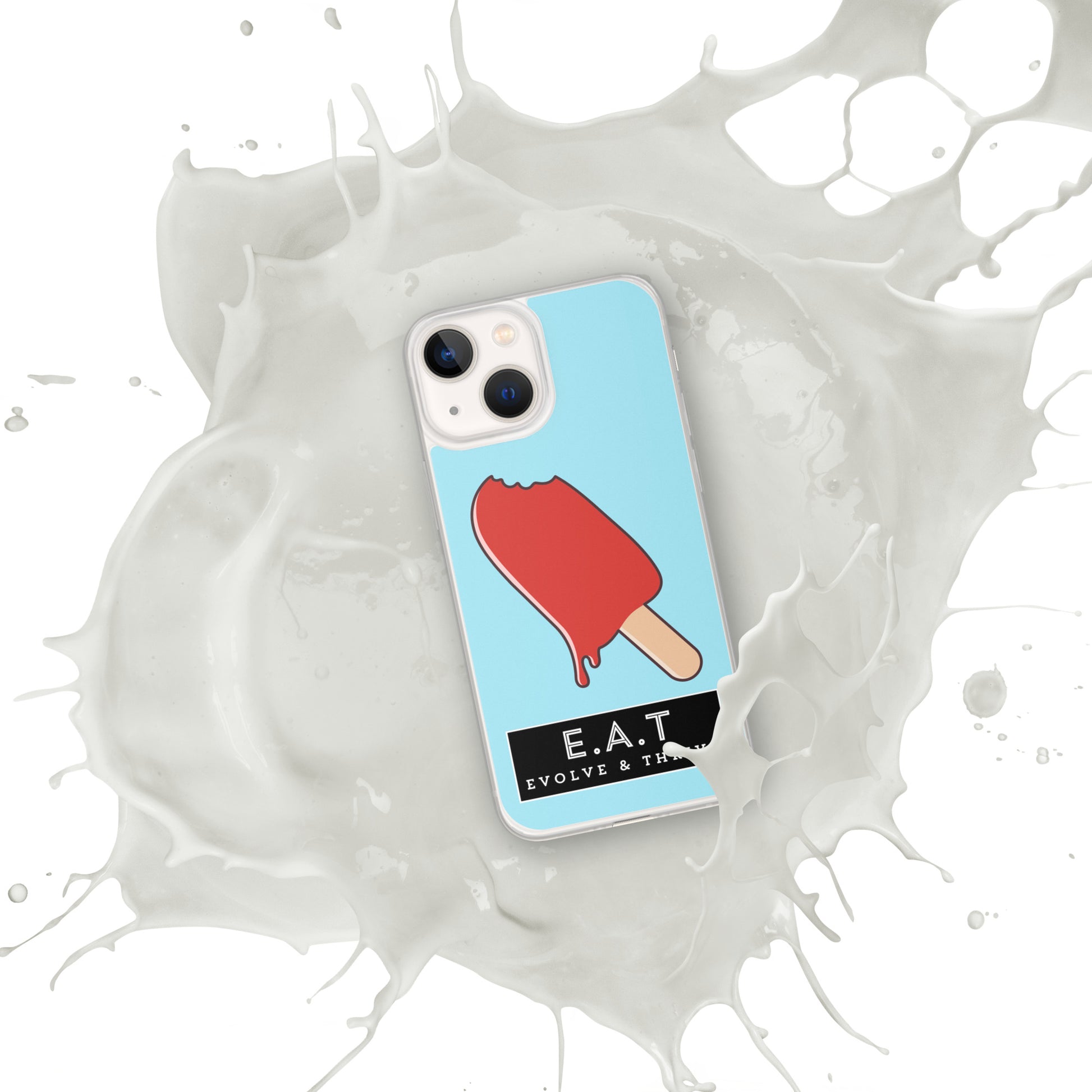 E.A.T Blizzard Blue Clear Case for iPhone® - Another Bodega