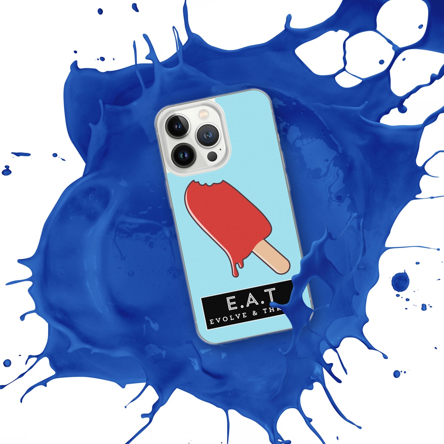 E.A.T Blizzard Blue Clear Case for iPhone® - Another Bodega