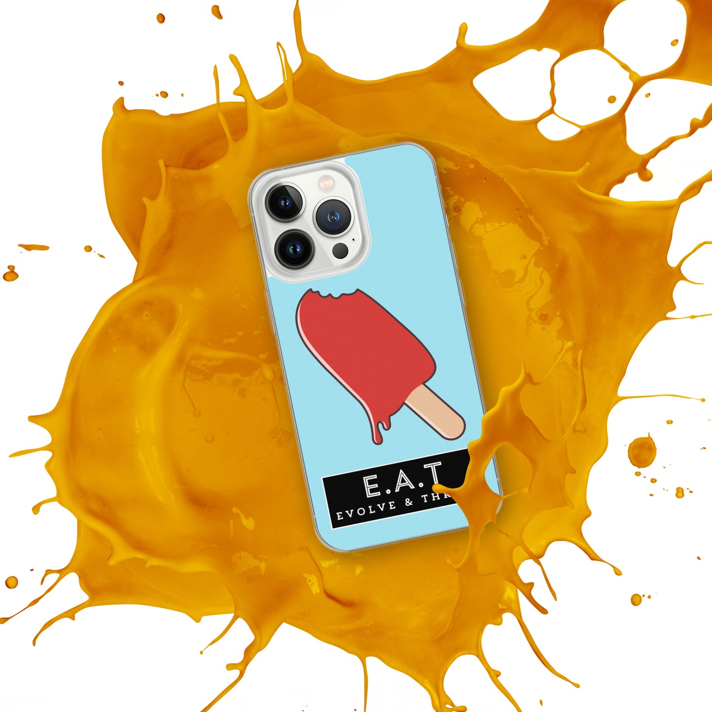 E.A.T Blizzard Blue Clear Case for iPhone® - Another Bodega