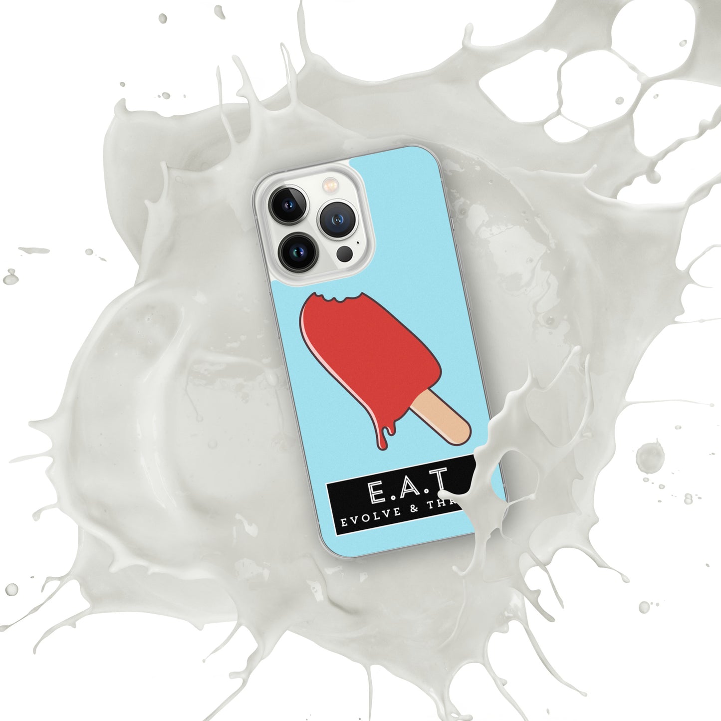 E.A.T Blizzard Blue Clear Case for iPhone® - Another Bodega