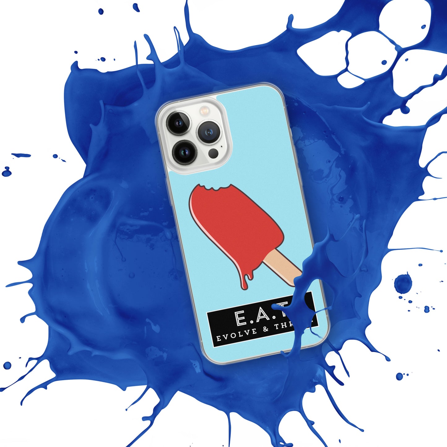 E.A.T Blizzard Blue Clear Case for iPhone® - Another Bodega