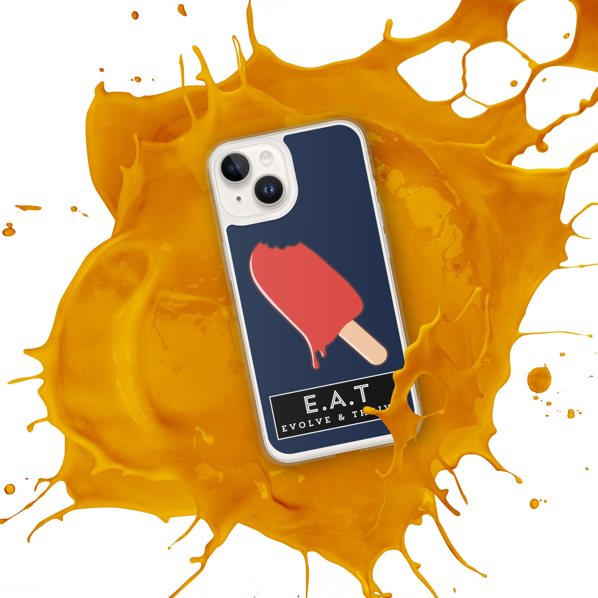 E.A.T Navy Clear Case for iPhone® - Another Bodega