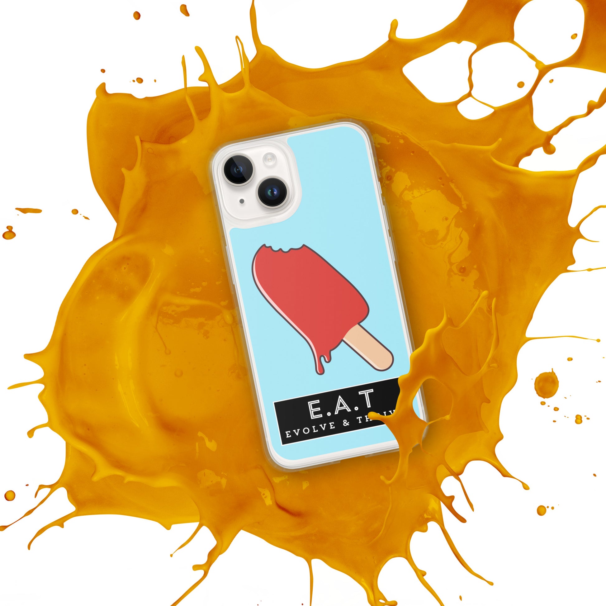 E.A.T Blizzard Blue Clear Case for iPhone® - Another Bodega