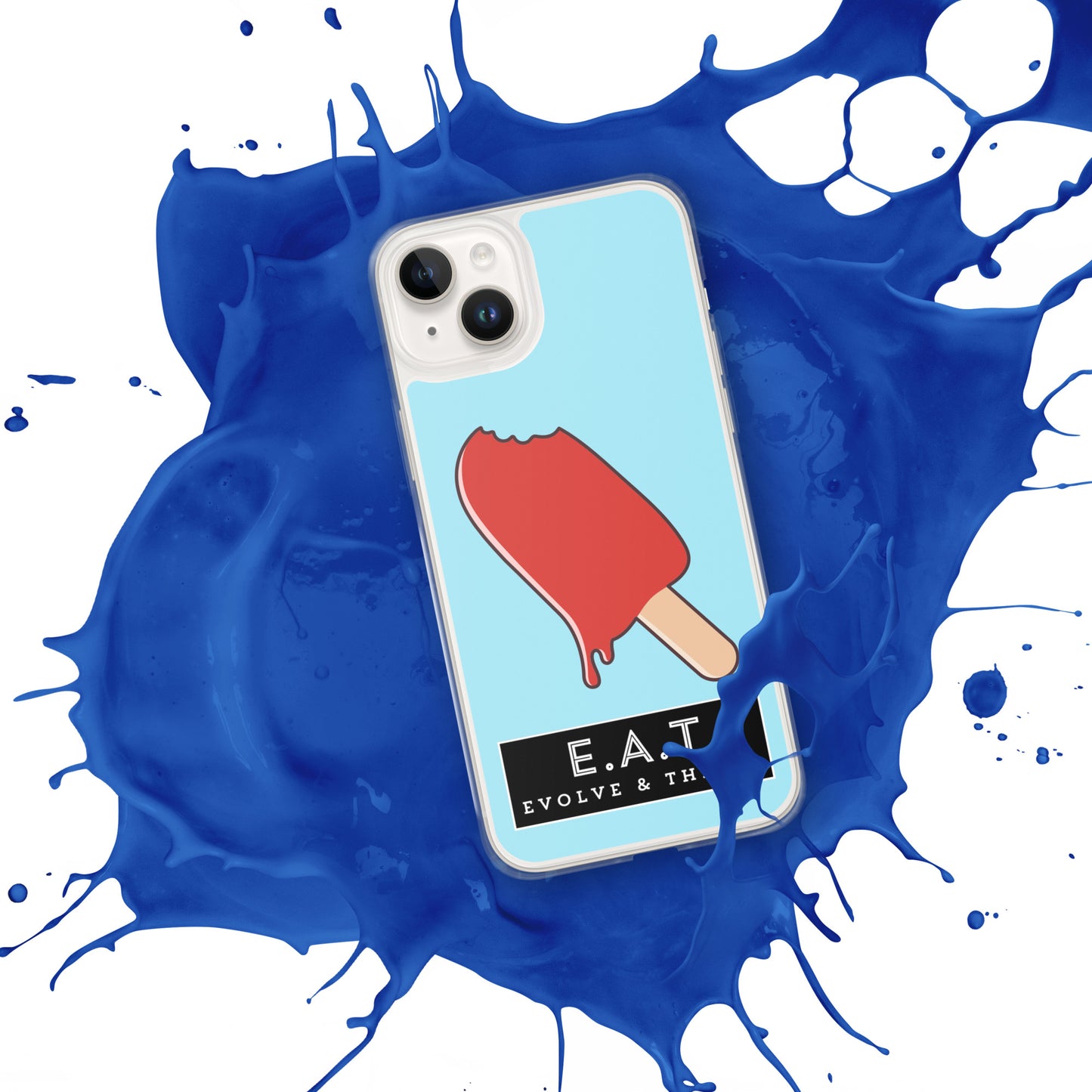 E.A.T Blizzard Blue Clear Case for iPhone® - Another Bodega