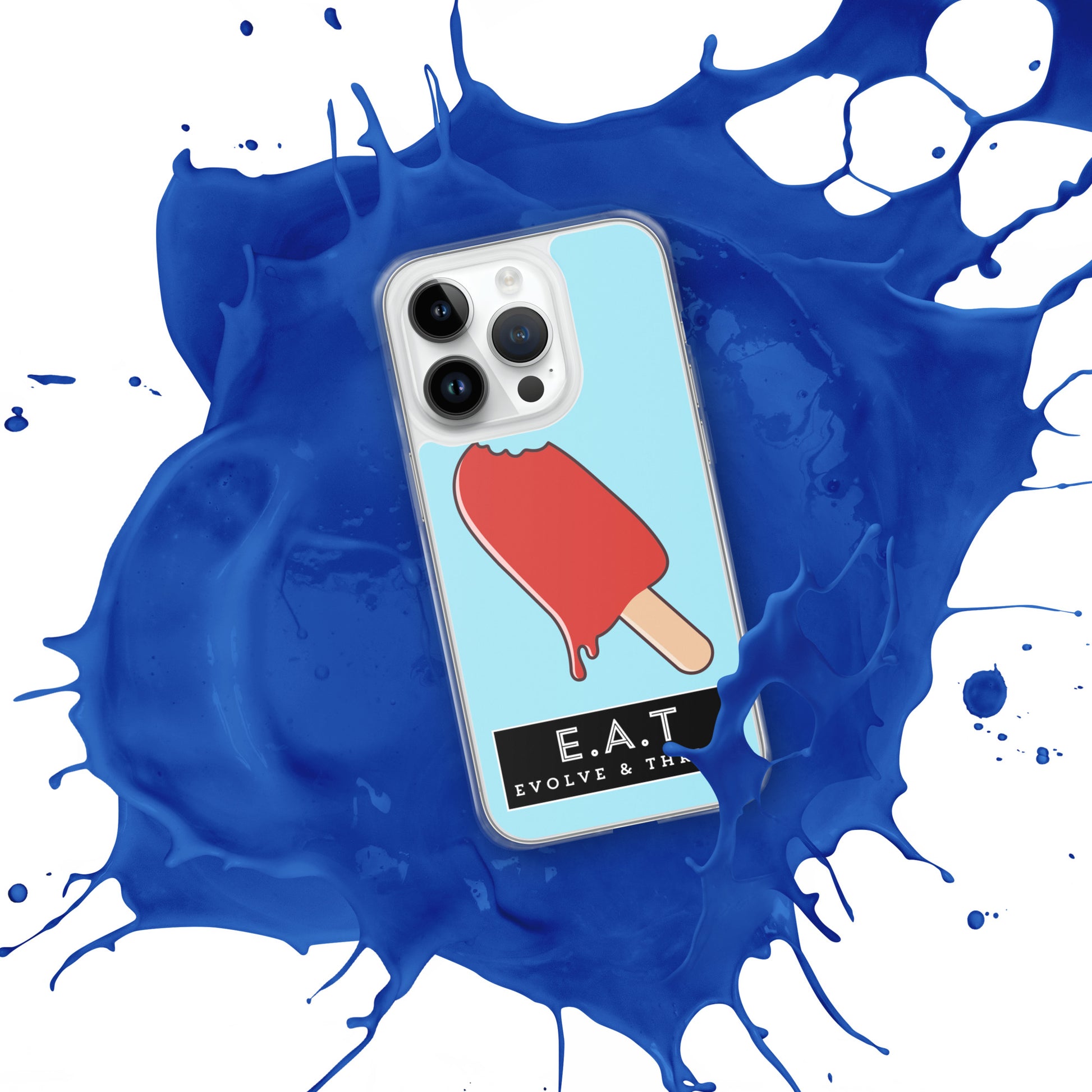 E.A.T Blizzard Blue Clear Case for iPhone® - Another Bodega