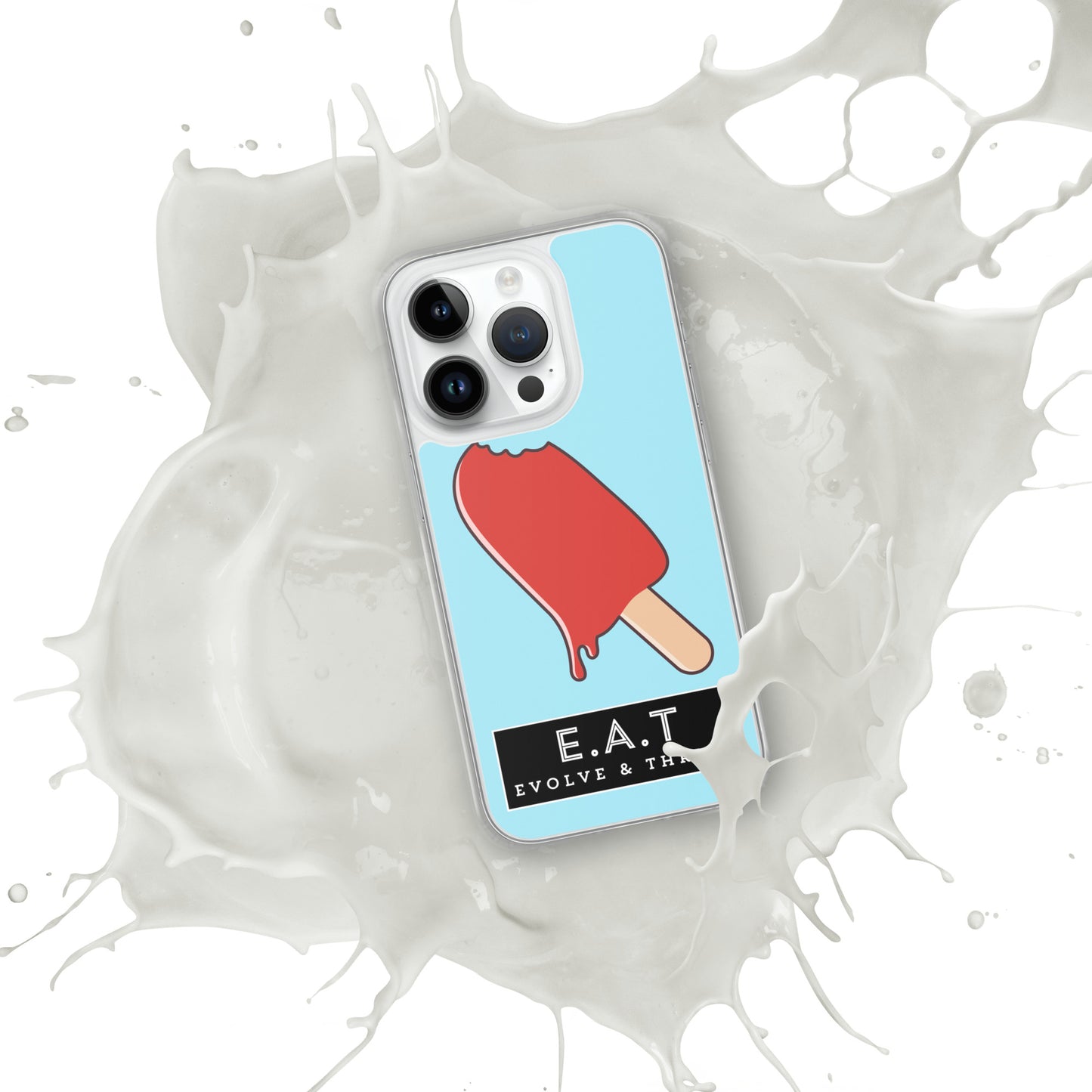 E.A.T Blizzard Blue Clear Case for iPhone® - Another Bodega