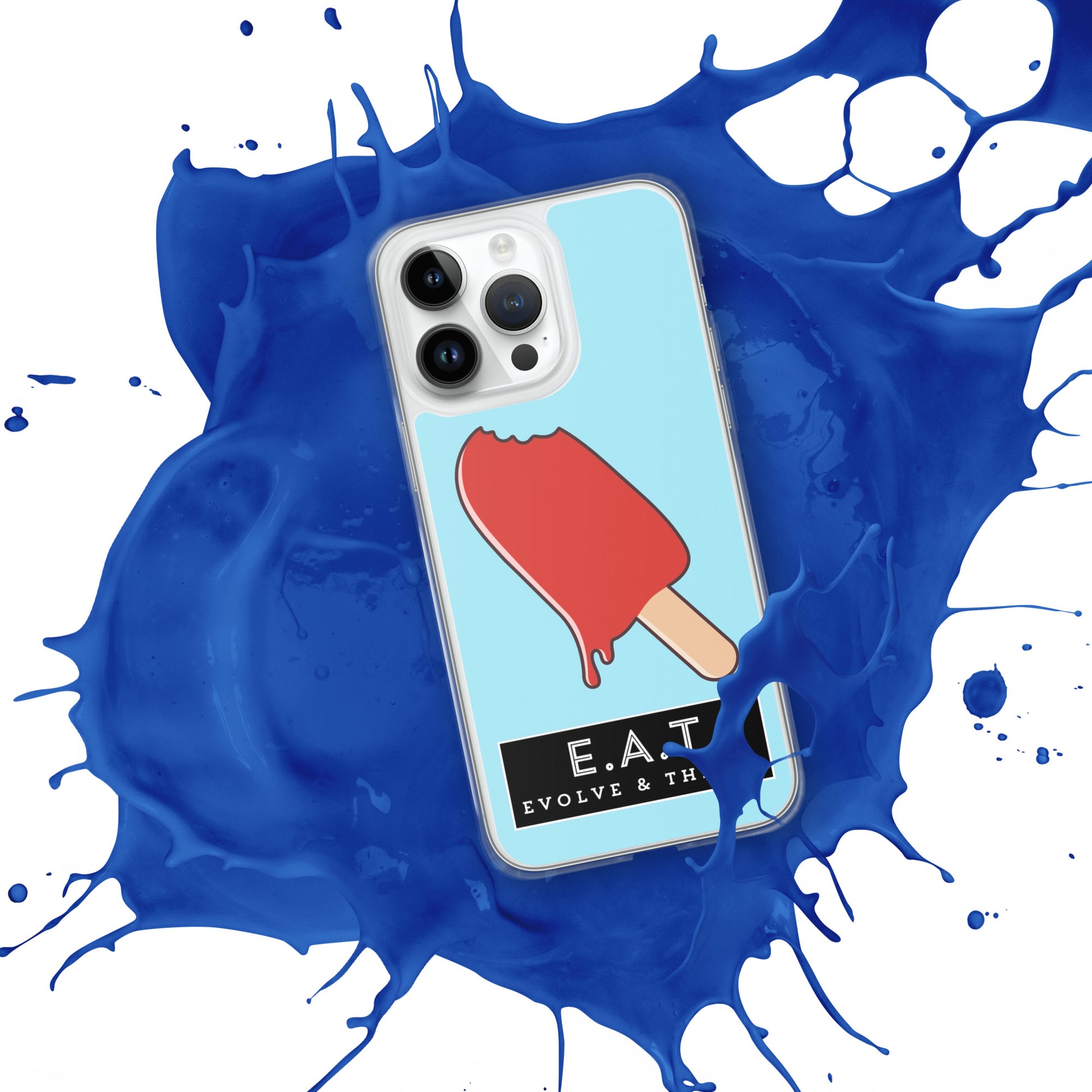 E.A.T Blizzard Blue Clear Case for iPhone® - Another Bodega