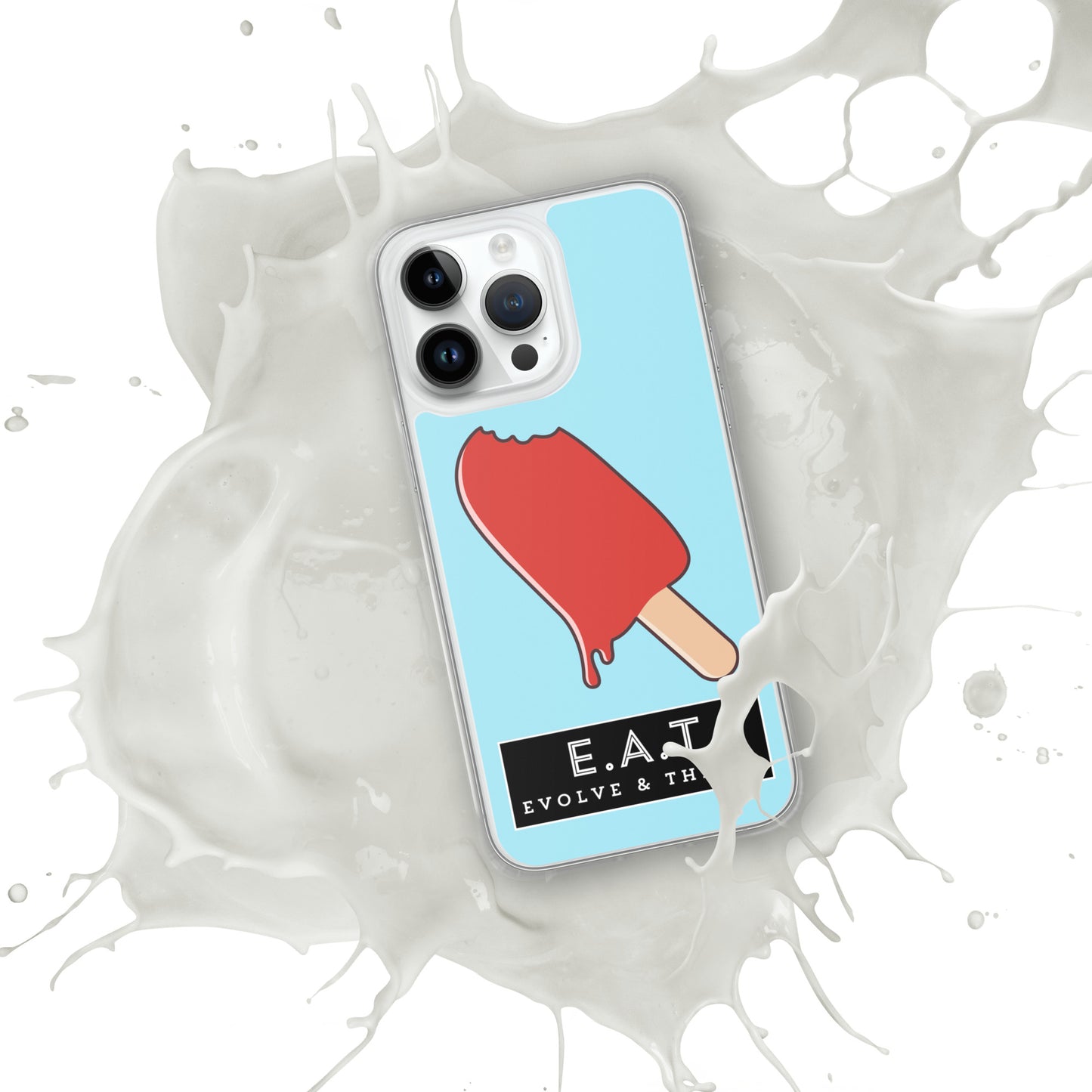 E.A.T Blizzard Blue Clear Case for iPhone® - Another Bodega