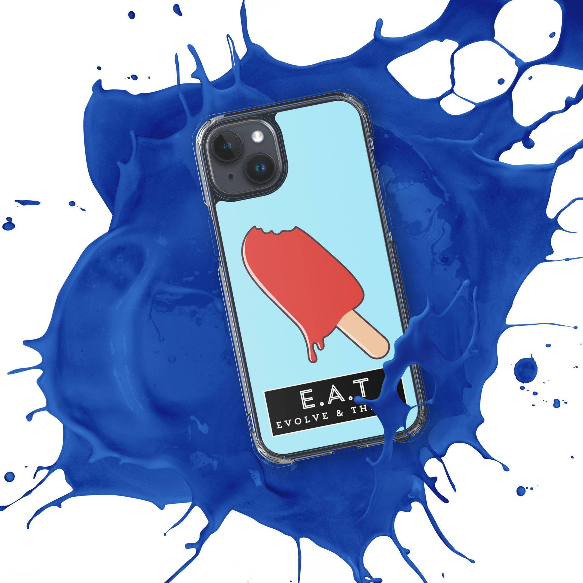E.A.T Blizzard Blue Clear Case for iPhone® - Another Bodega