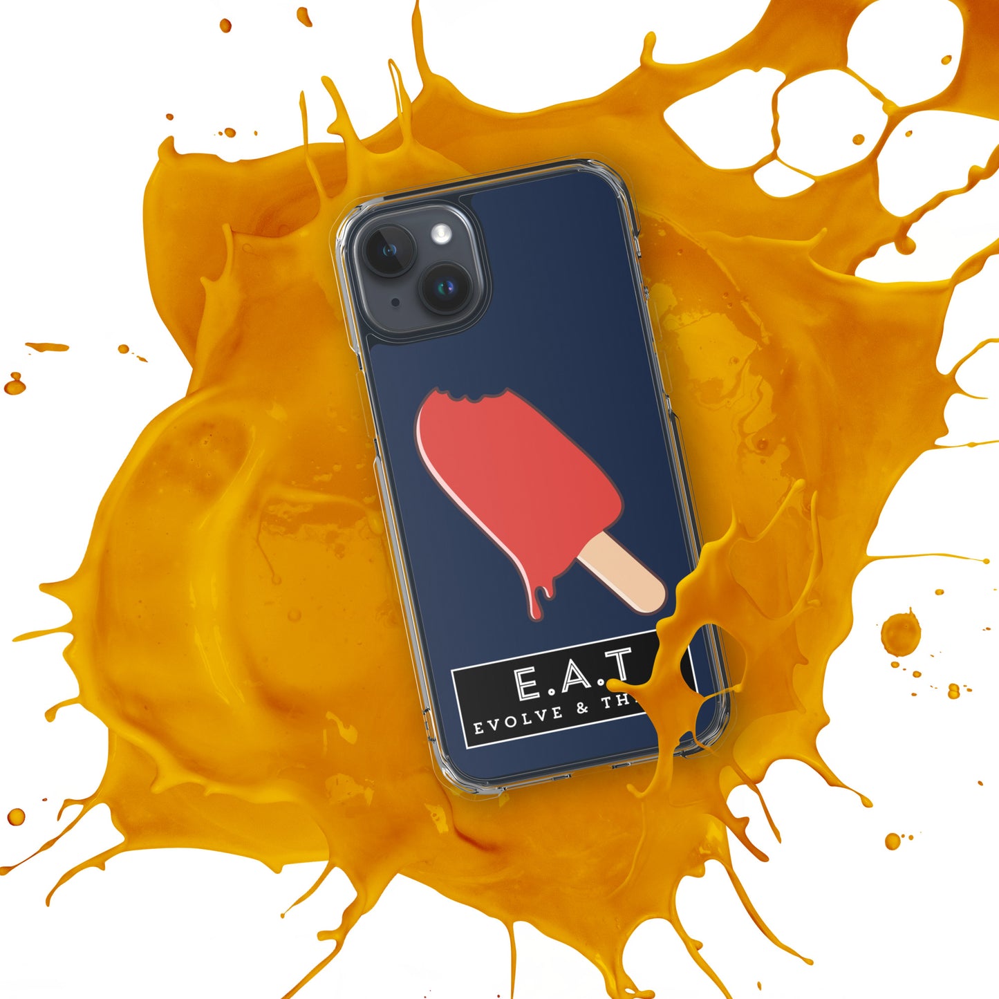 E.A.T Navy Clear Case for iPhone® - Another Bodega