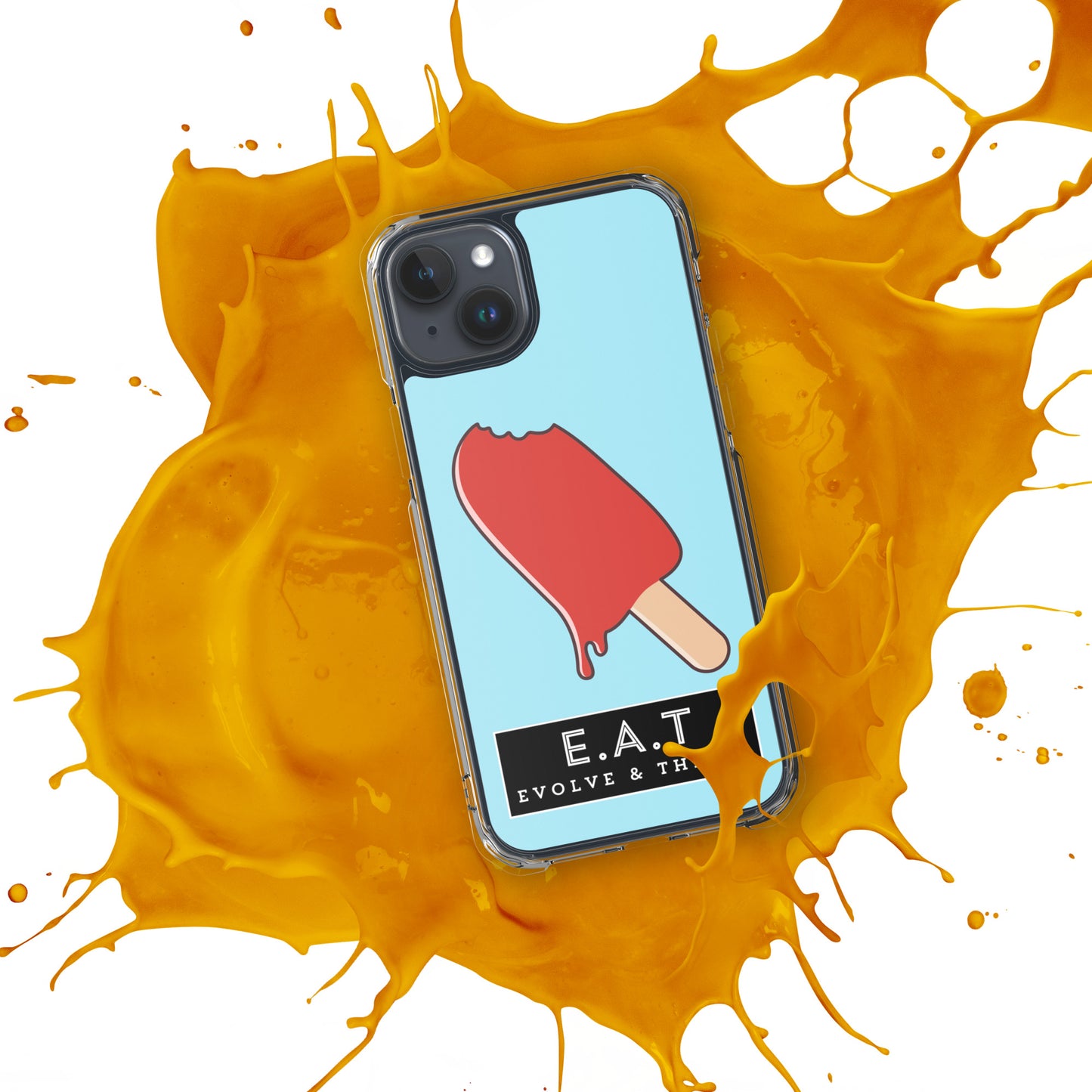 E.A.T Blizzard Blue Clear Case for iPhone® - Another Bodega