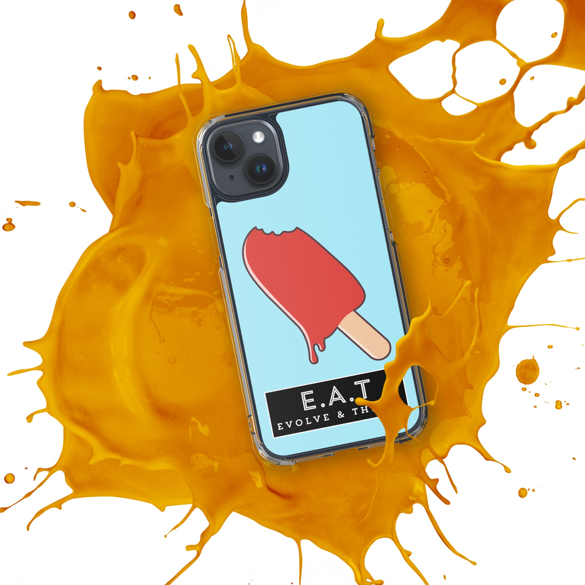 E.A.T Blizzard Blue Clear Case for iPhone® - Another Bodega