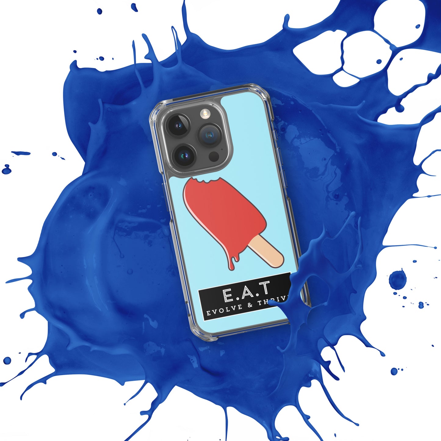 E.A.T Blizzard Blue Clear Case for iPhone® - Another Bodega