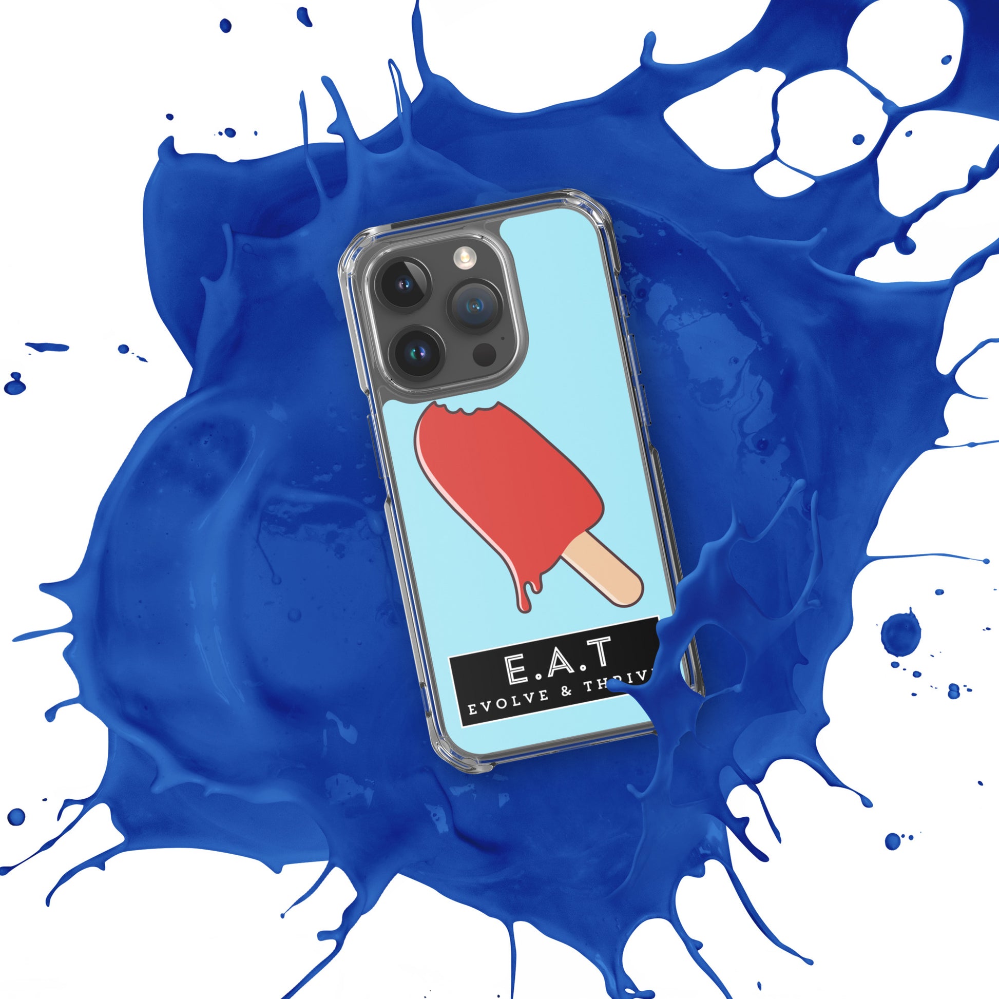 E.A.T Blizzard Blue Clear Case for iPhone® - Another Bodega
