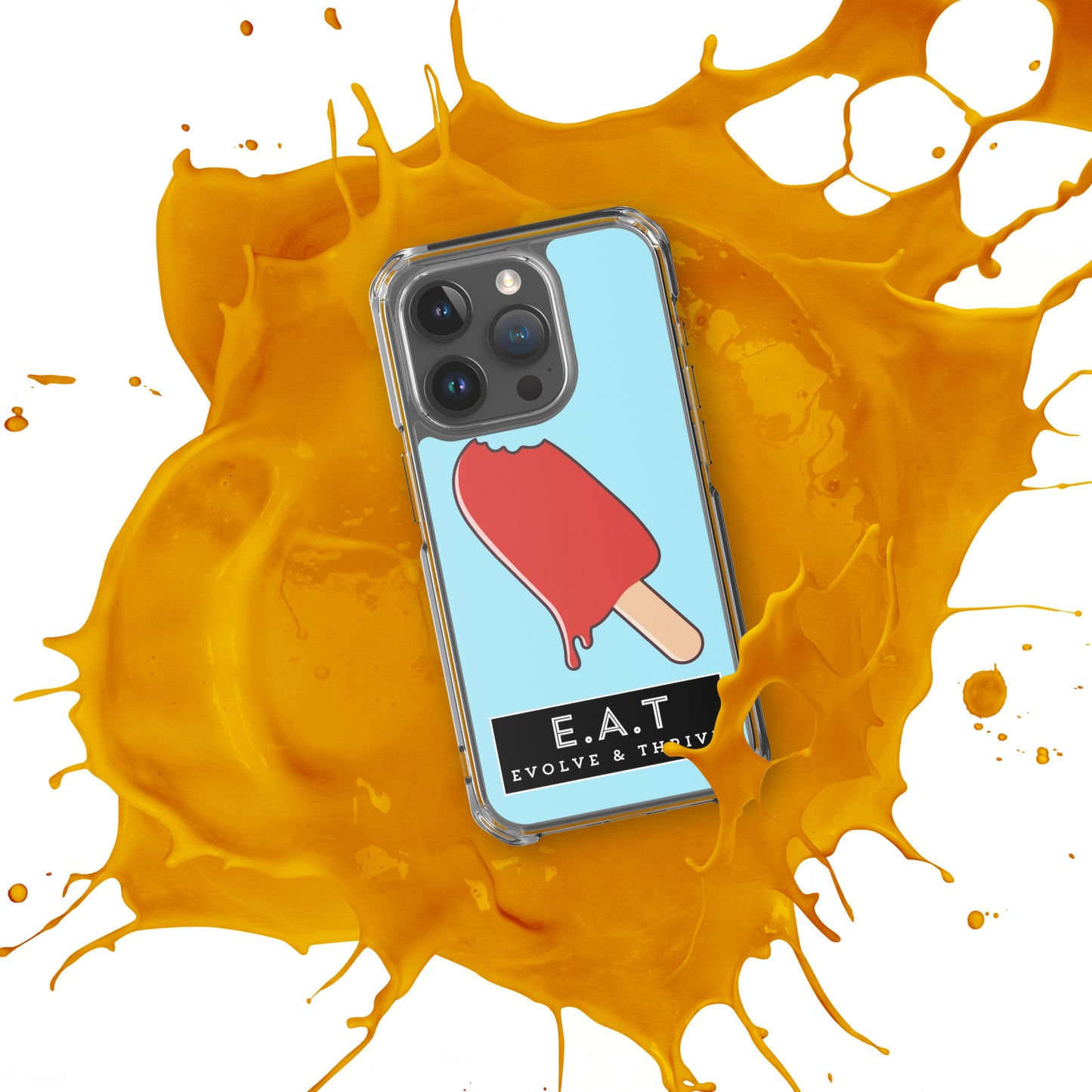 E.A.T Blizzard Blue Clear Case for iPhone® - Another Bodega